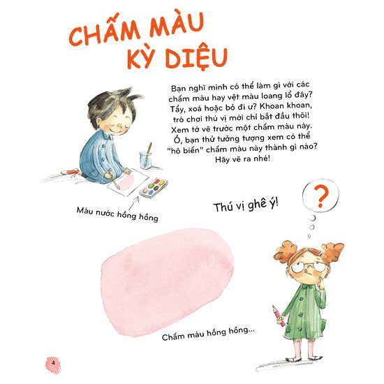 tay xinh vẽ hình lung linh - chấm màu kỳ diệu - Ảnh 5