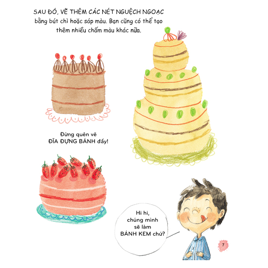 tay xinh vẽ hình lung linh - vẽ mọi thứ em yêu - Ảnh 4