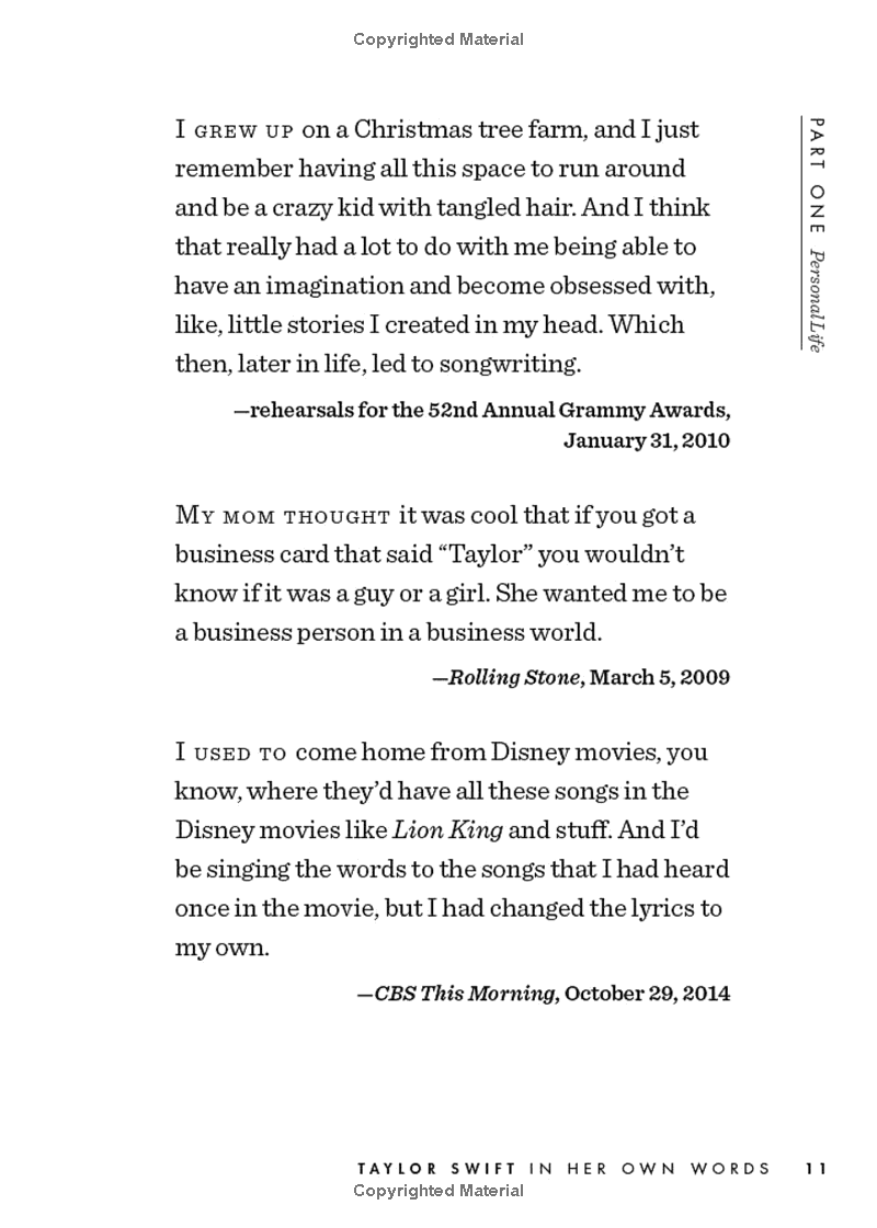 taylor swift - in her own words - Ảnh 10