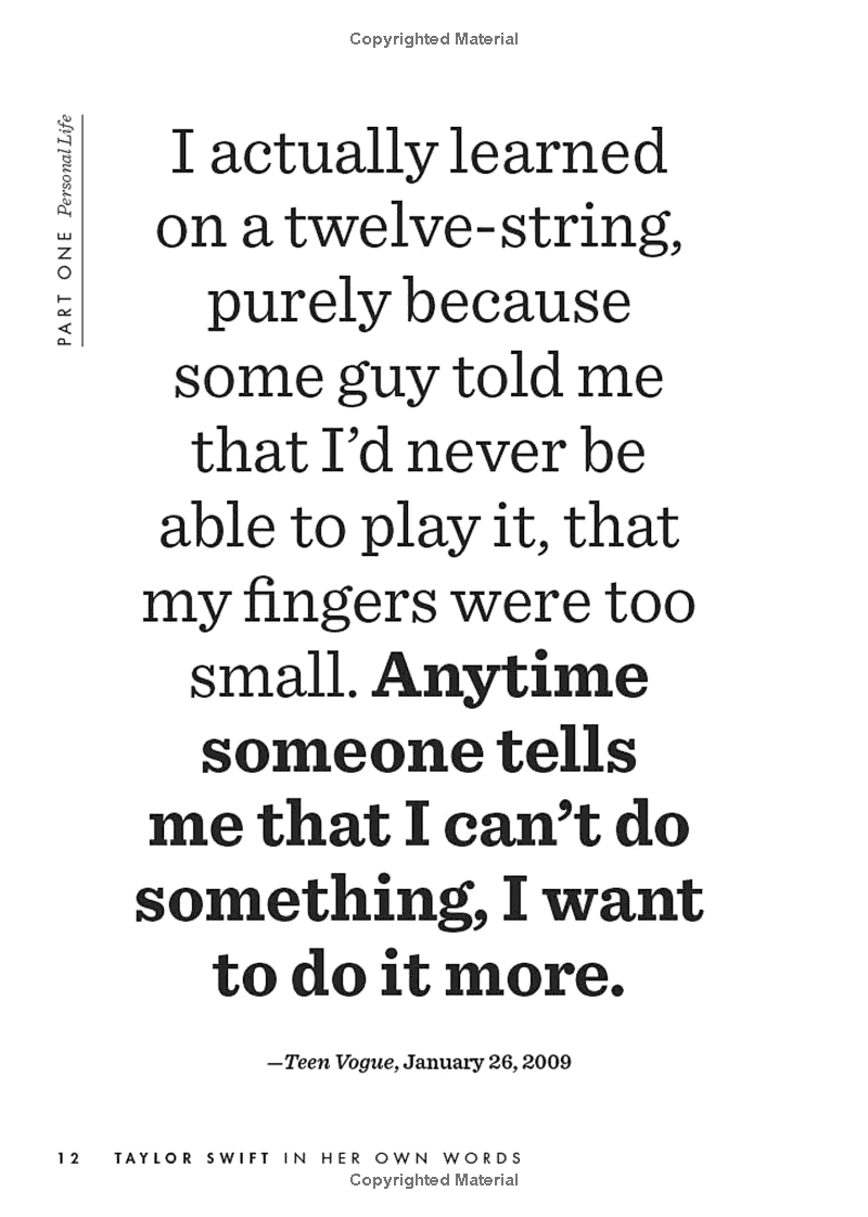 taylor swift - in her own words - Ảnh 11