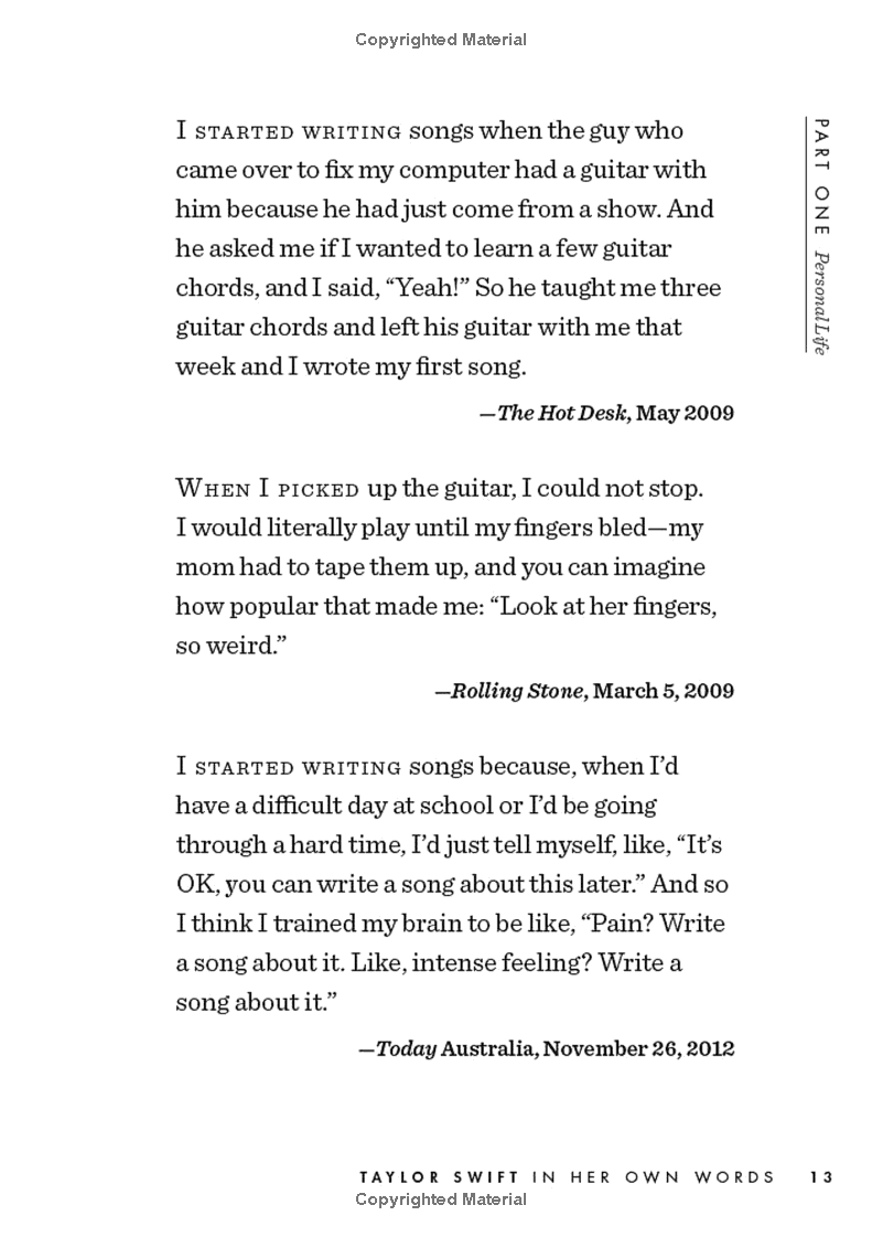 taylor swift - in her own words - Ảnh 12