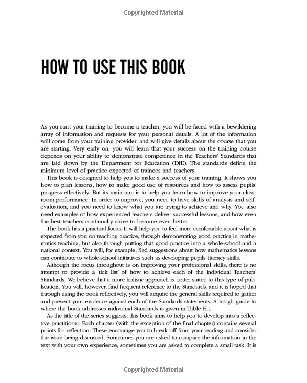 teaching mathematics in the secondary school (developing as a reflective secondary teacher) - Ảnh 10