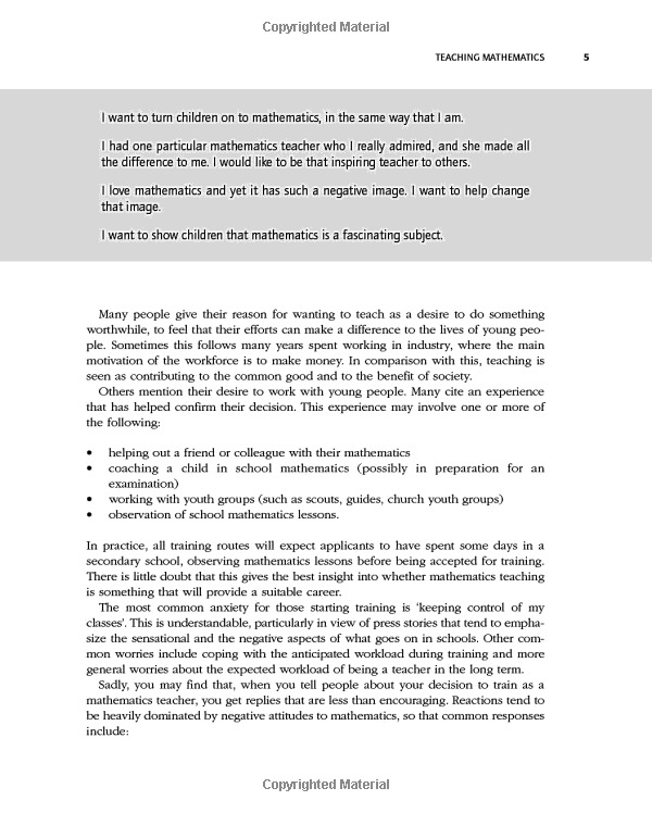 teaching mathematics in the secondary school (developing as a reflective secondary teacher) - Ảnh 16