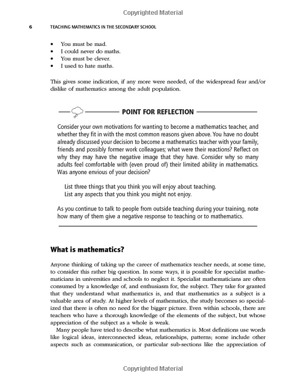 teaching mathematics in the secondary school (developing as a reflective secondary teacher) - Ảnh 17