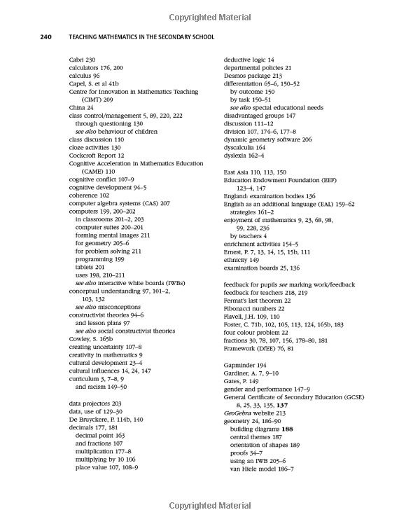 teaching mathematics in the secondary school (developing as a reflective secondary teacher) - Ảnh 19