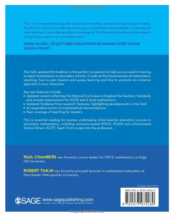 teaching mathematics in the secondary school (developing as a reflective secondary teacher) - Ảnh 20