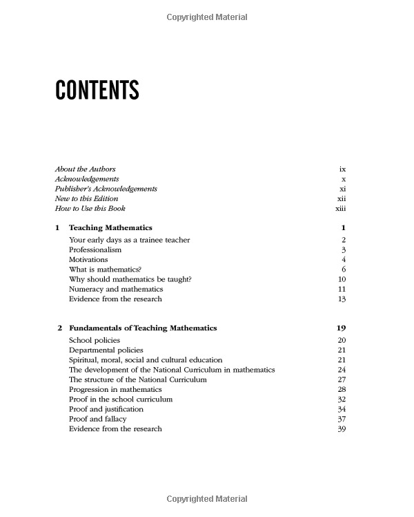 teaching mathematics in the secondary school (developing as a reflective secondary teacher) - Ảnh 3