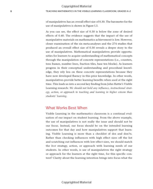 teaching mathematics in the visible learning classroom, grades k-2 (corwin mathematics series) - Ảnh 17