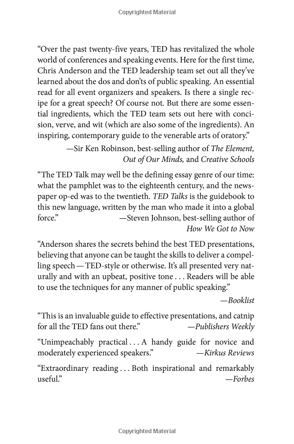 ted talks (international): the official ted guide to public speaking - Ảnh 3