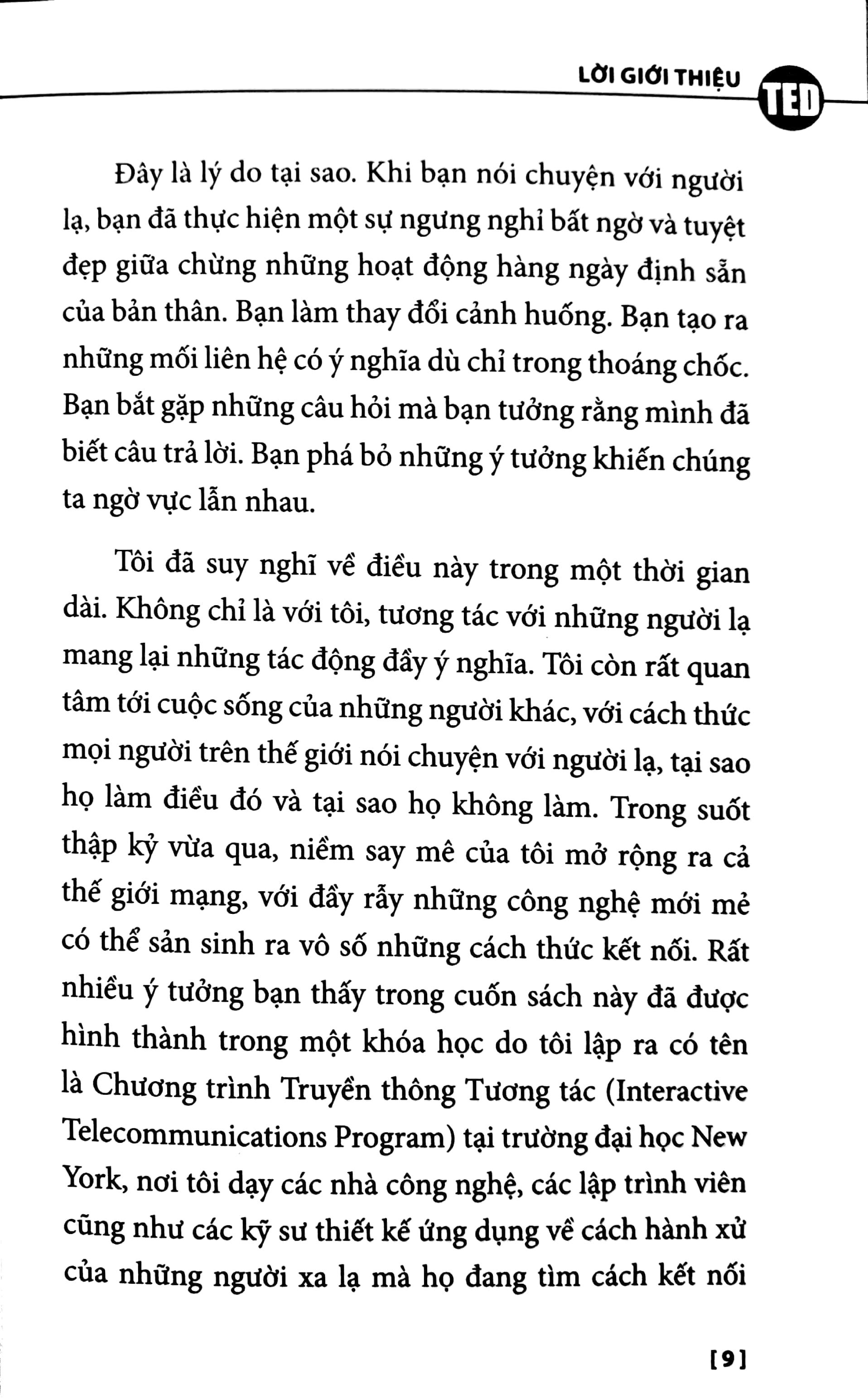 tedbooks - người lạ làm thay đổi cuộc sống của chúng ta - Ảnh 5