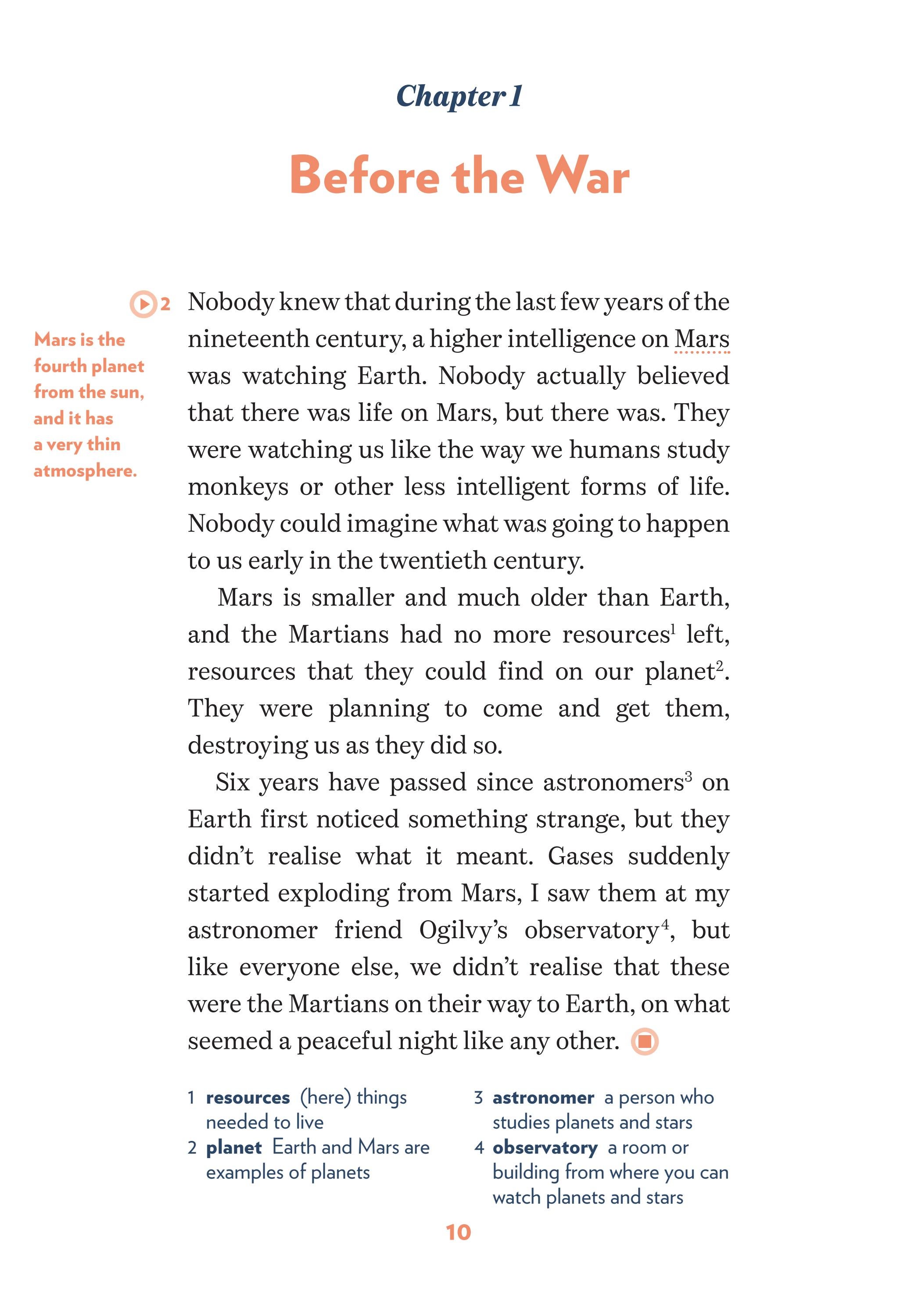 teen eli readers - the war of the worlds - stage 3 b1 - downloadable audio files - Ảnh 12