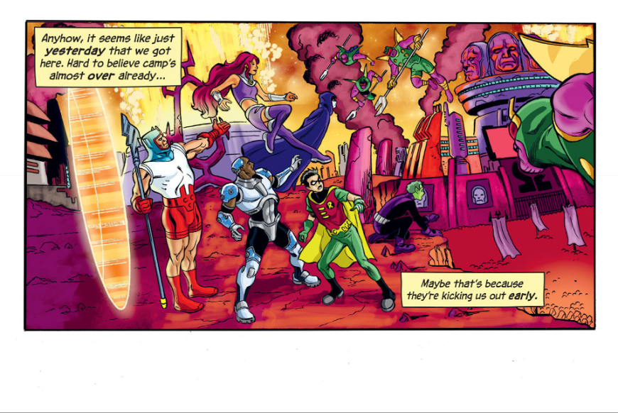 teen titans go! to camp - Ảnh 5