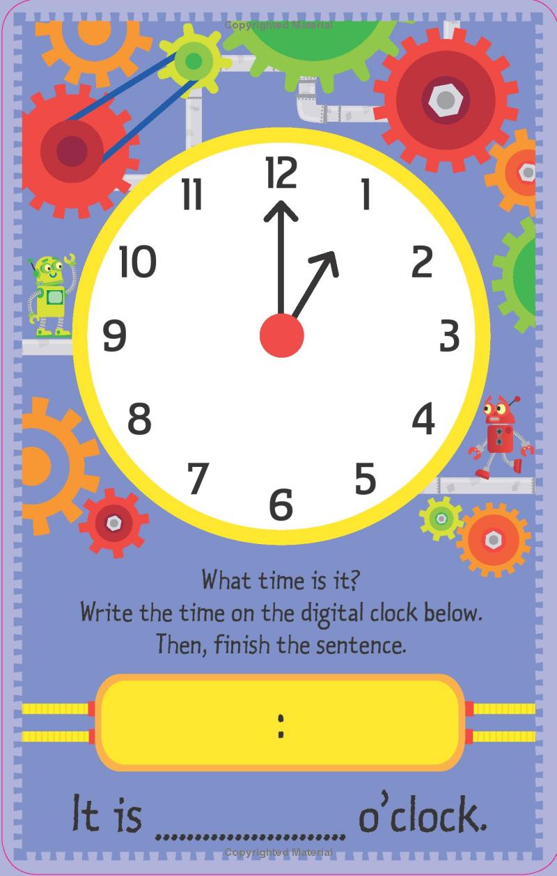 telling the time flashcards - Ảnh 4