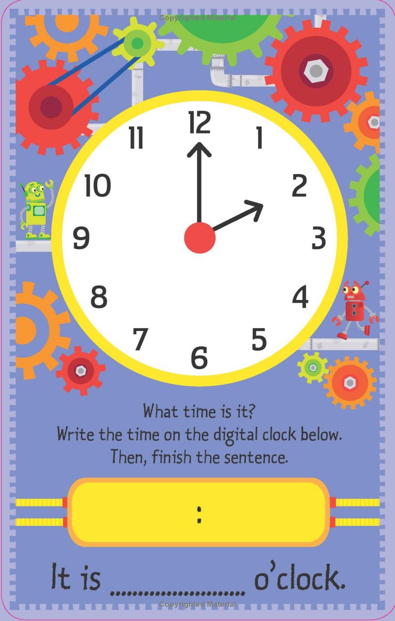 telling the time flashcards - Ảnh 6