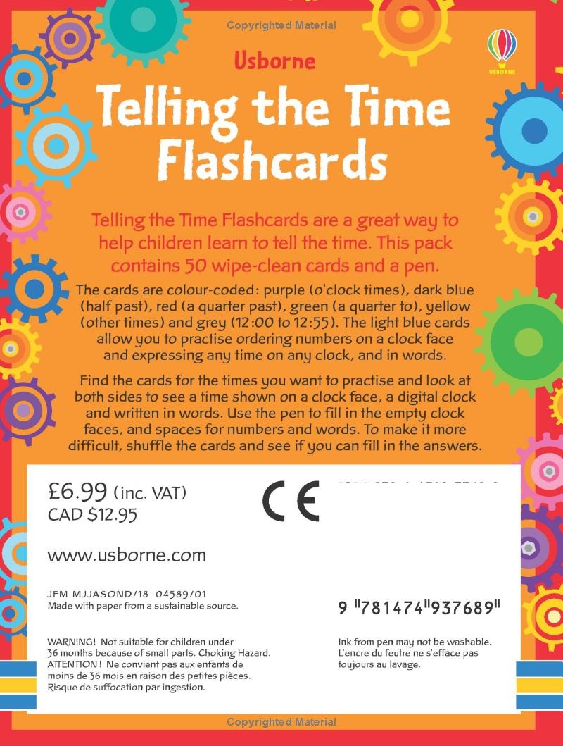 telling the time flashcards - Ảnh 8