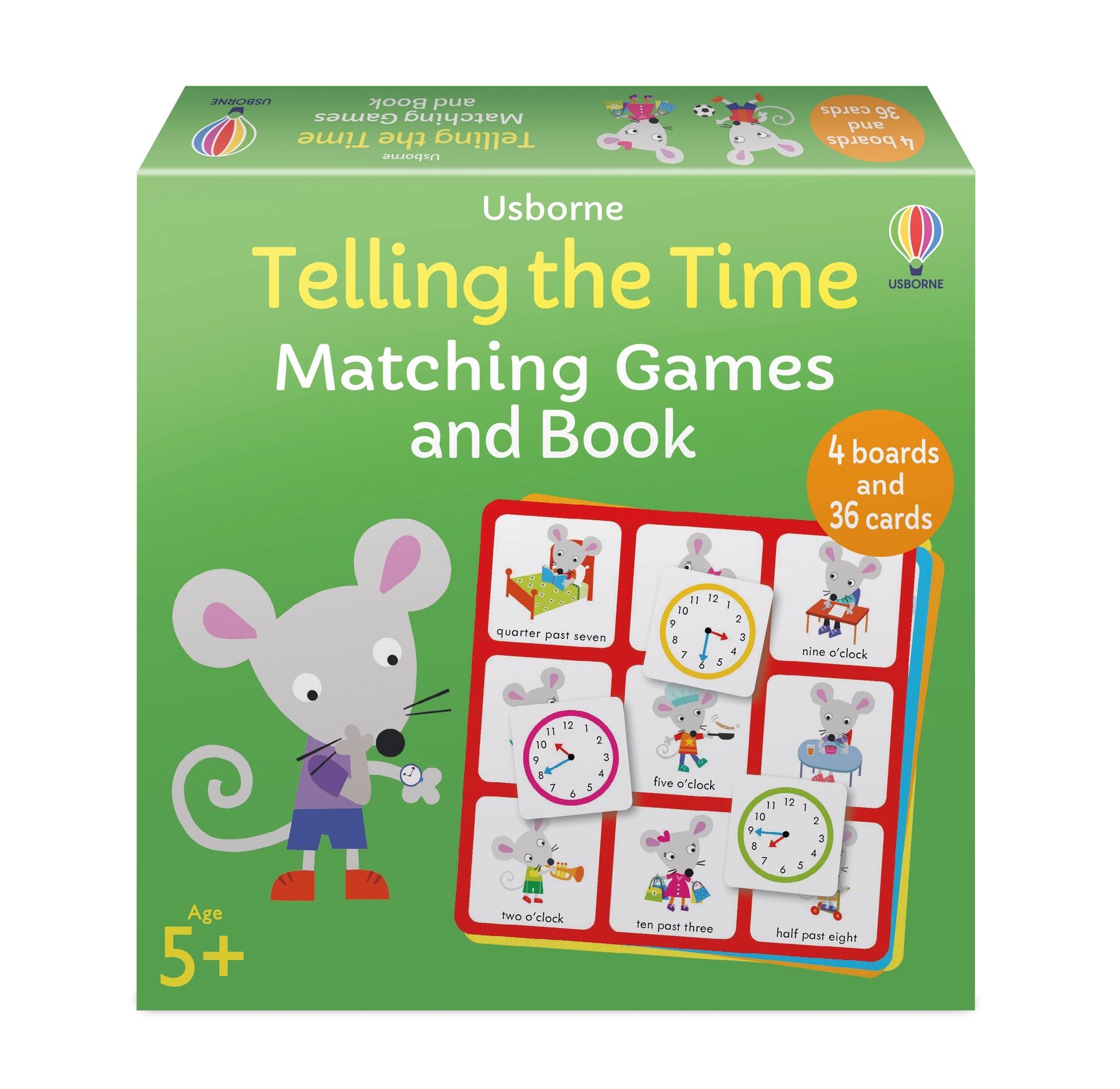 telling the time matching games and book - Ảnh 2