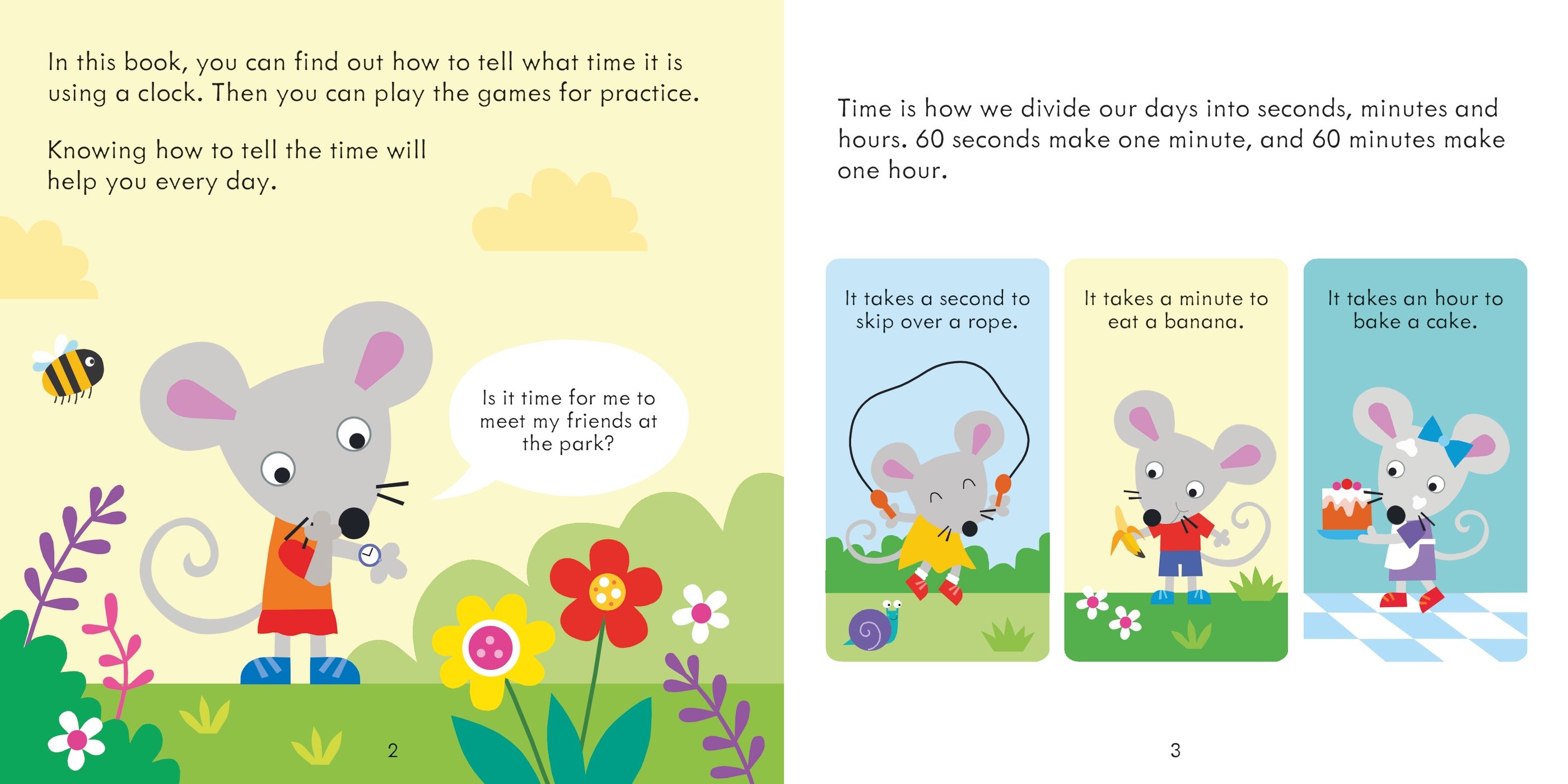 telling the time matching games and book - Ảnh 4