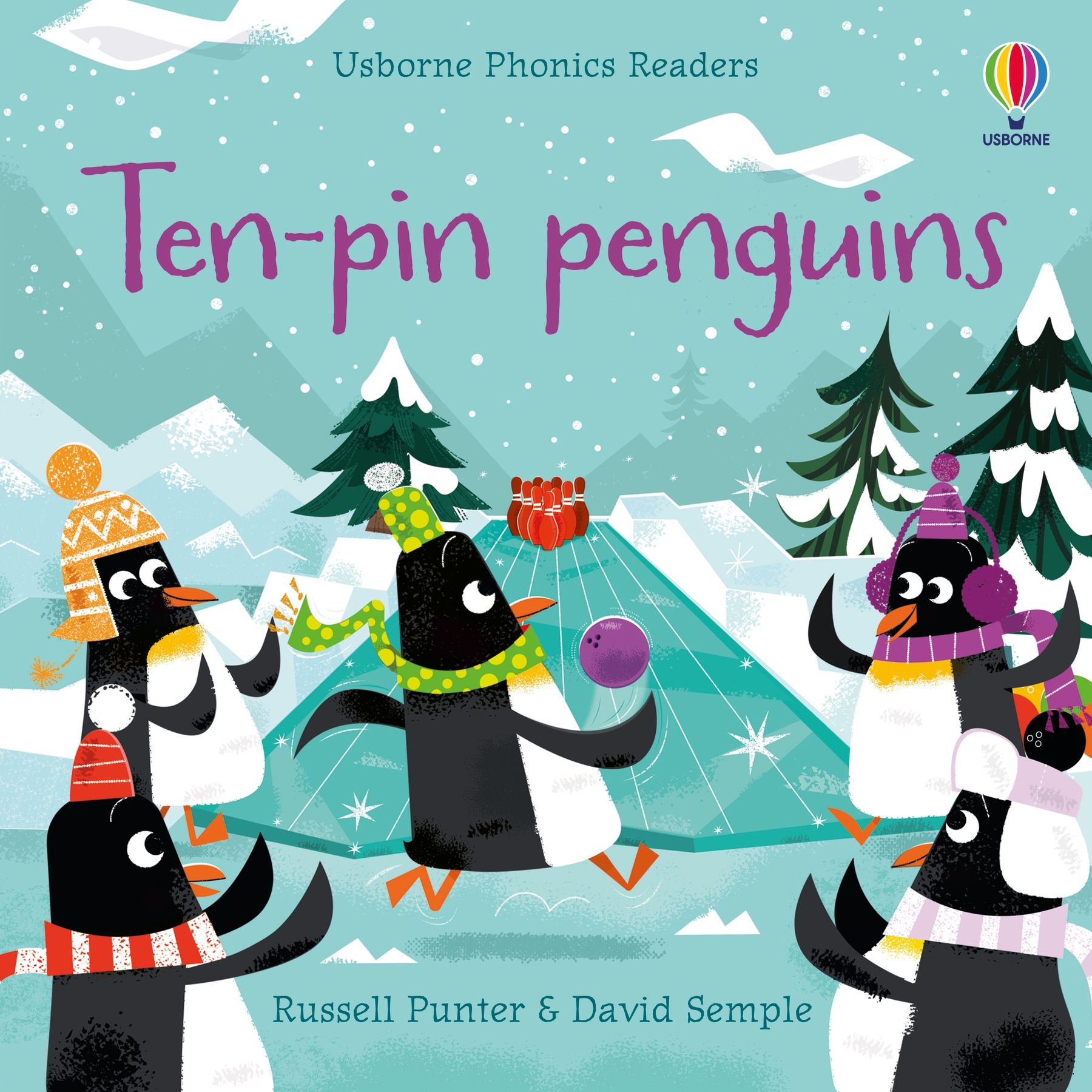 ten-pin penguins (usborne phonics readers) - Ảnh 2