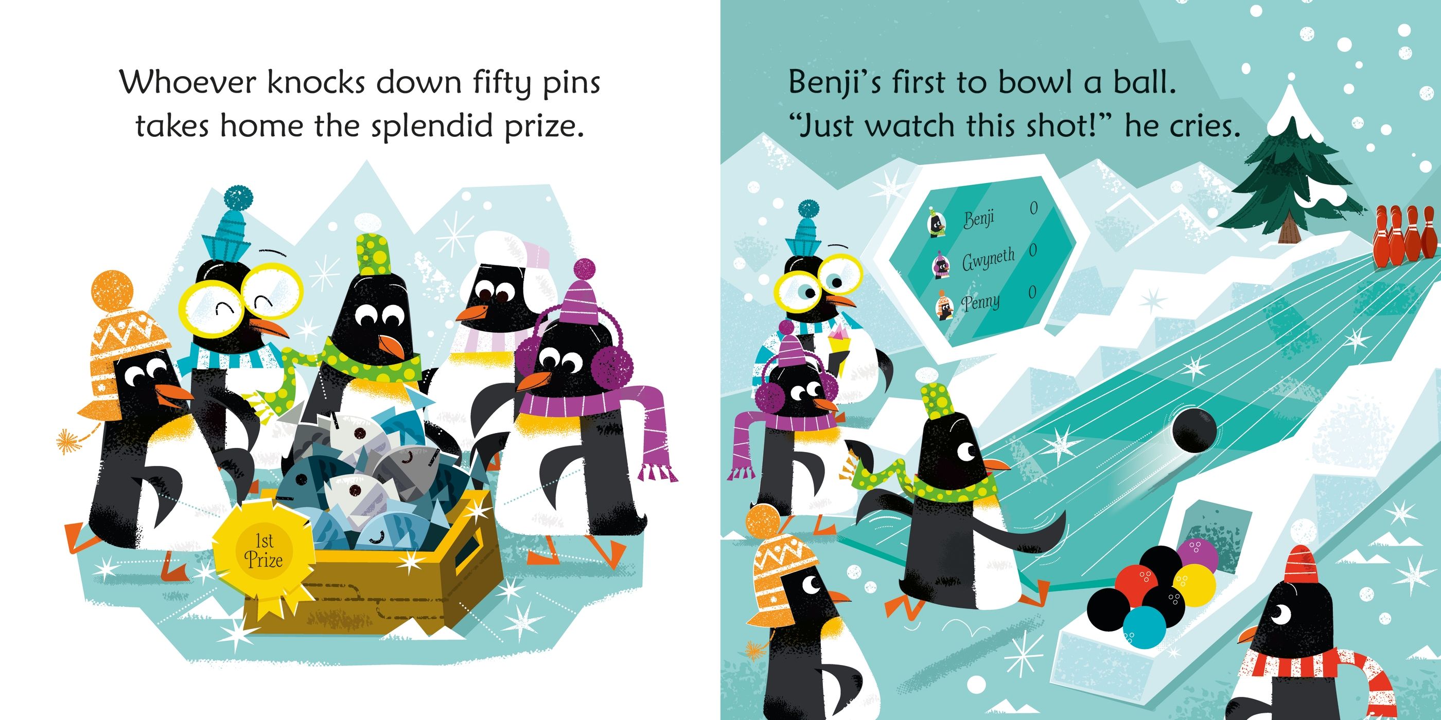 ten-pin penguins (usborne phonics readers) - Ảnh 3