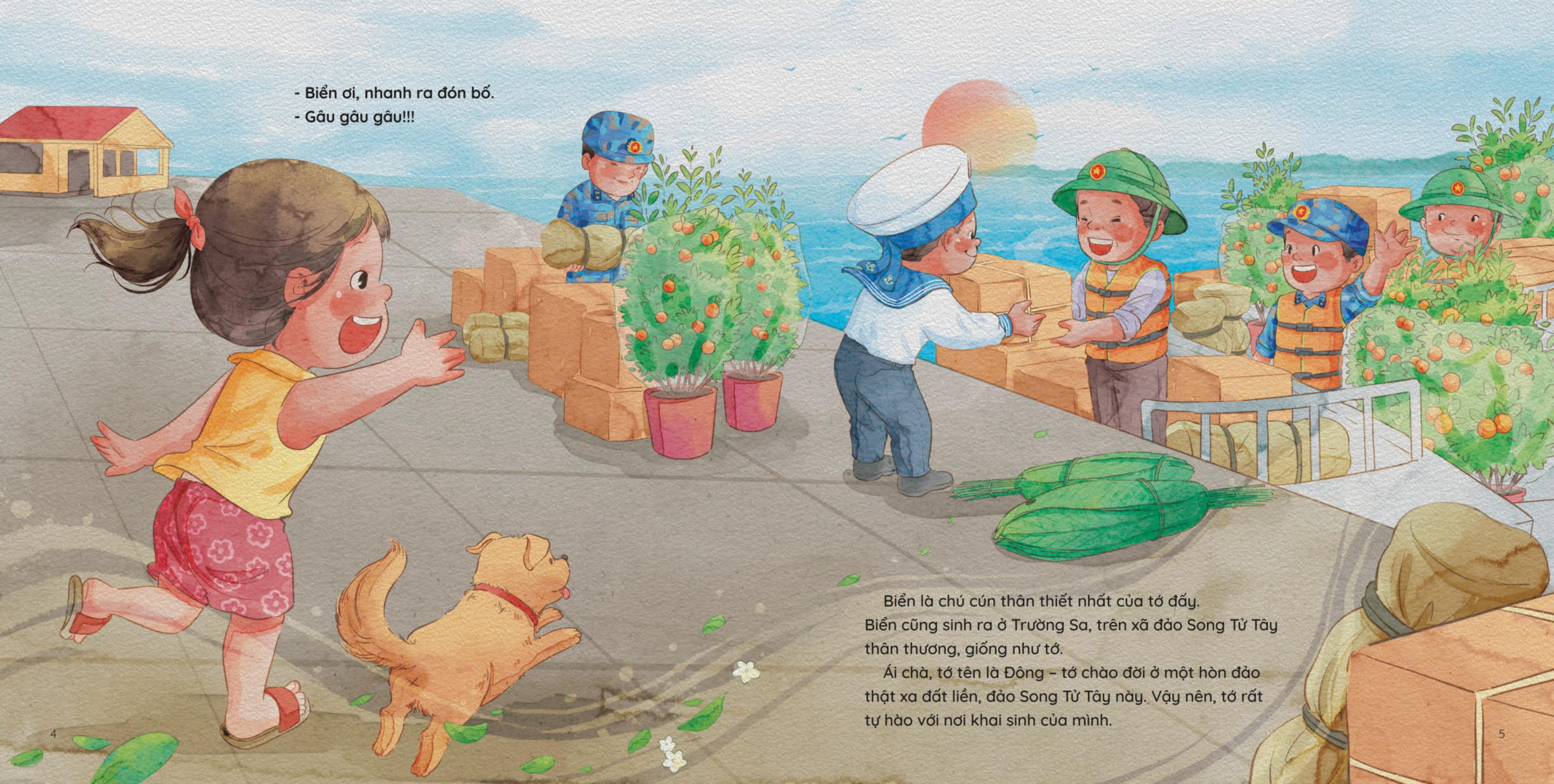 tết tuổi thơ - tết ngoài đảo xa - Ảnh 4