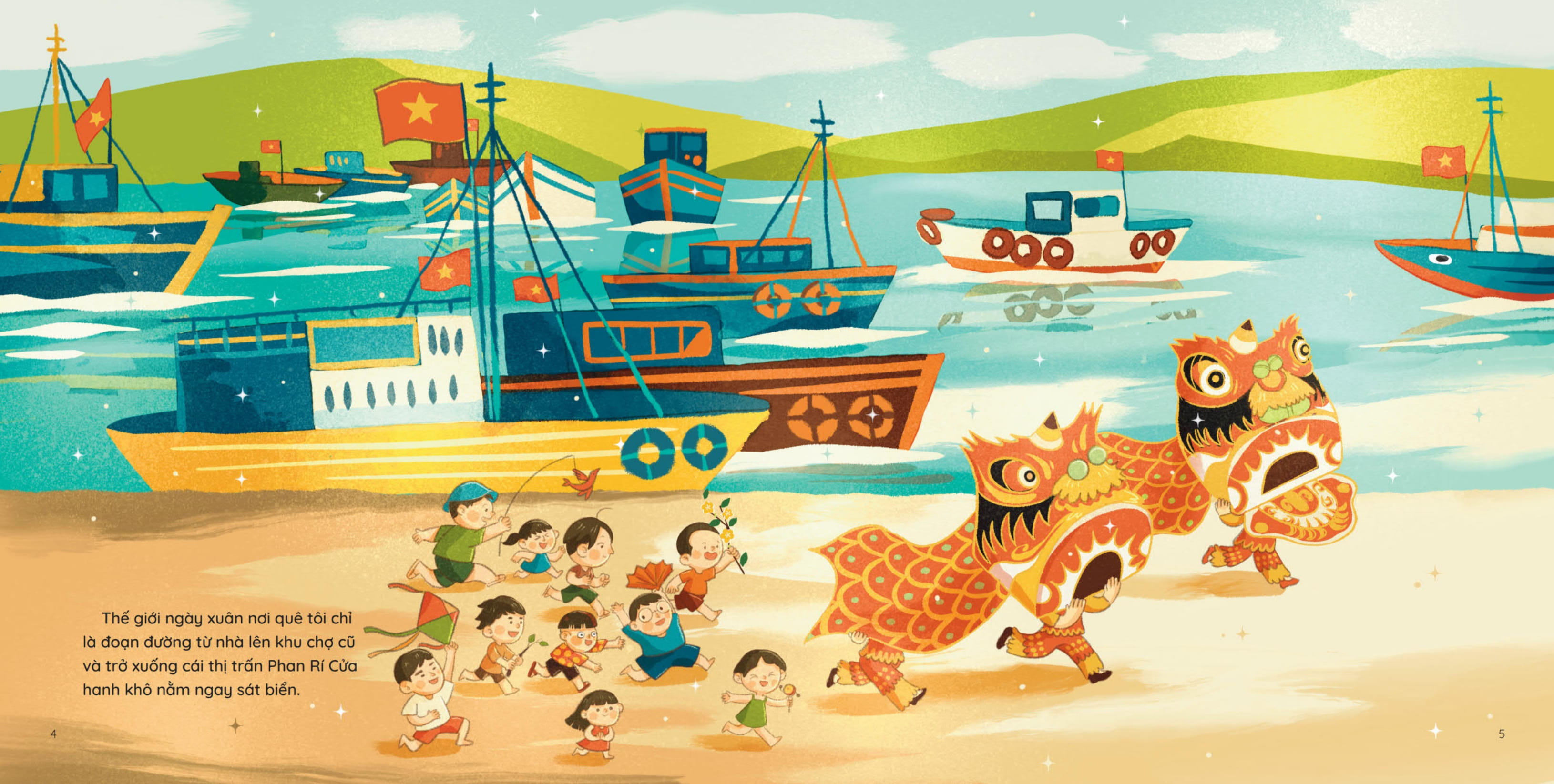 tết tuổi thơ - tết ở thị trấn biển - Ảnh 4