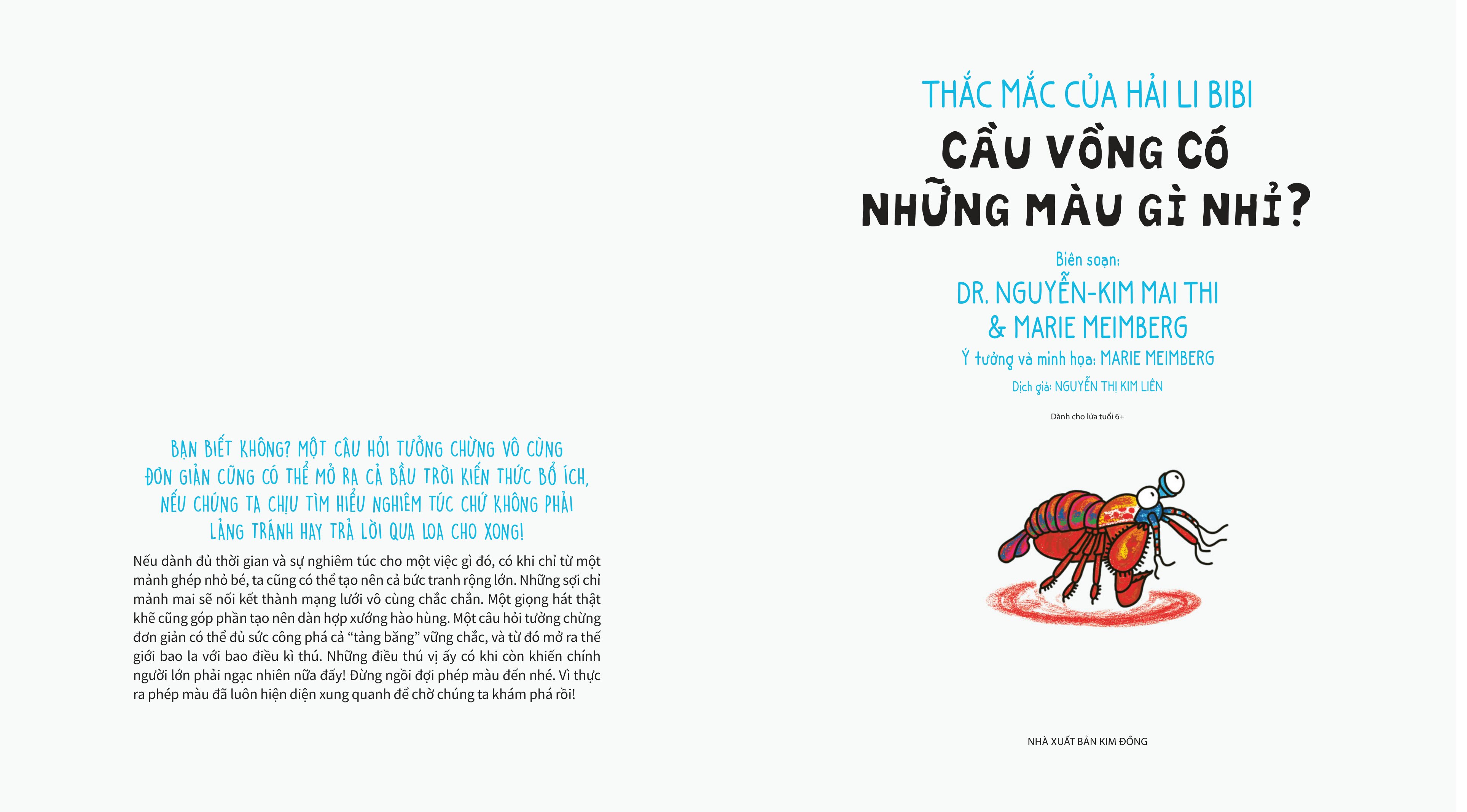 Thắc Mắc Của Hải Li BiBi - Cầu Vồng Có Những Màu Gì Nhỉ? - Bìa Cứng - Ảnh 3