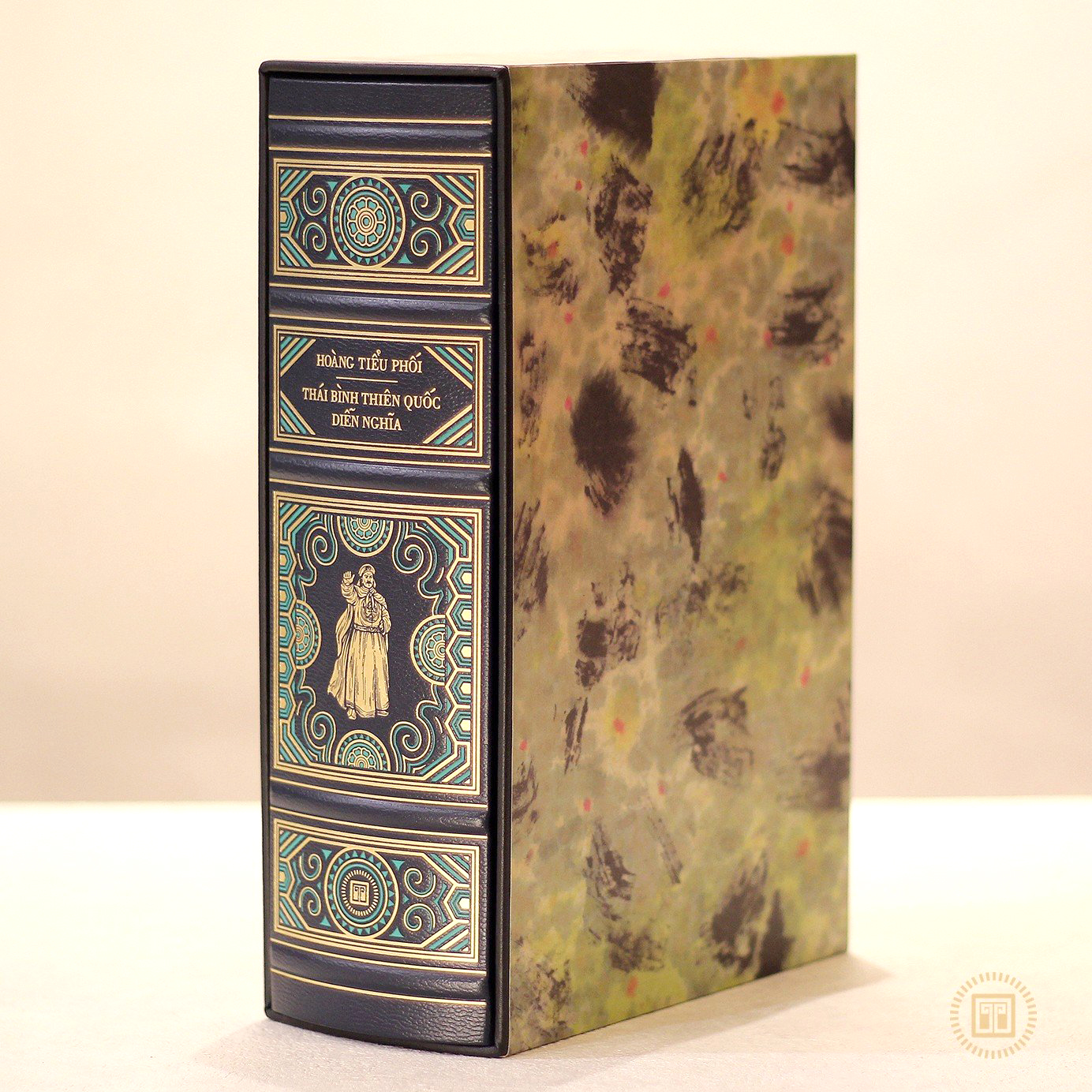 thái bình thiên quốc diễn nghĩa - ấn bản giới hạn - bìa da - Ảnh 2