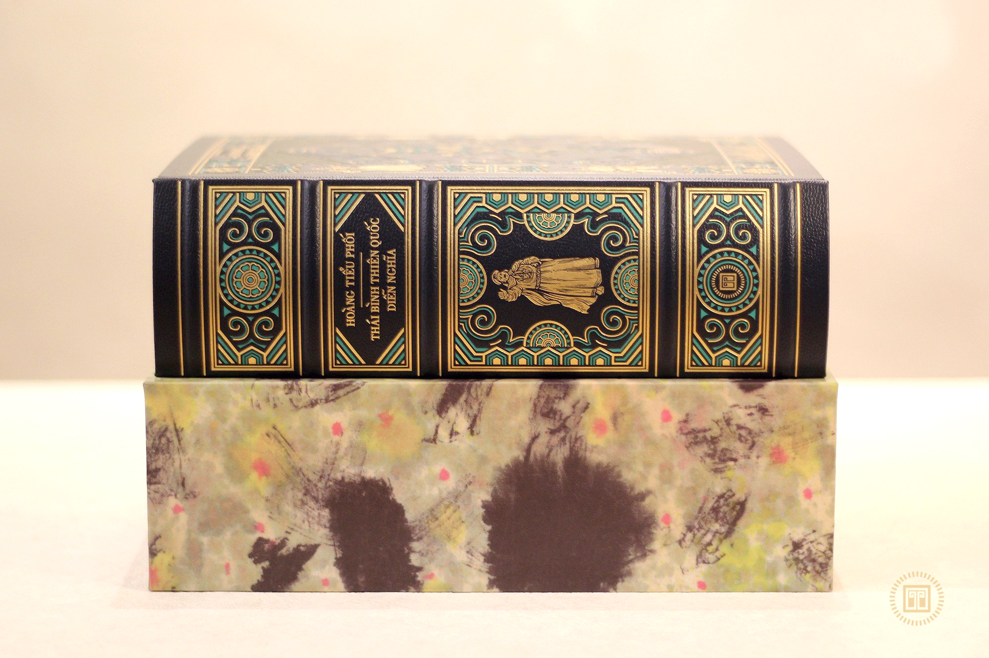 thái bình thiên quốc diễn nghĩa - ấn bản giới hạn - bìa da - Ảnh 4