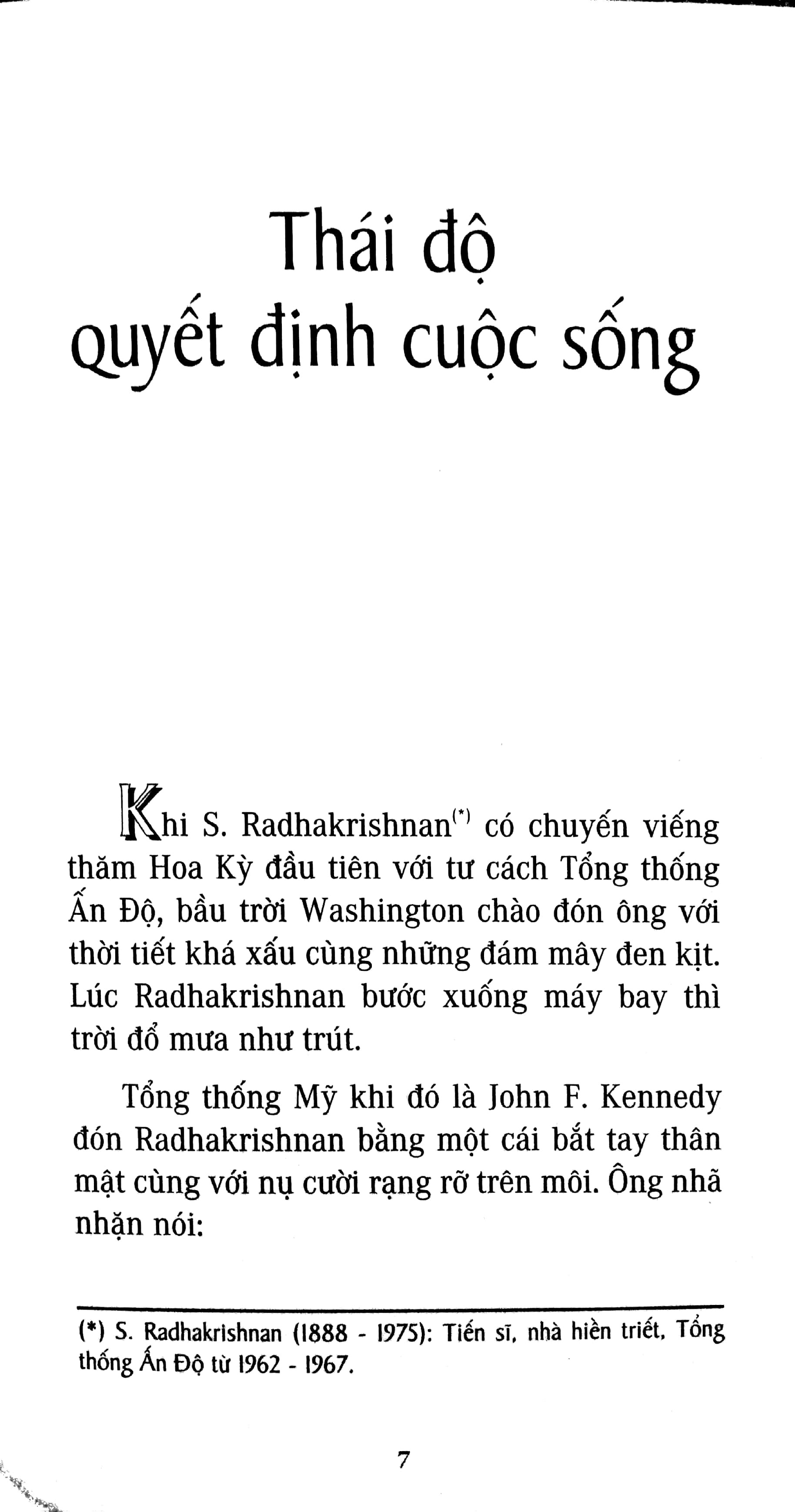 thái độ sống tạo nên tất cả - Ảnh 2