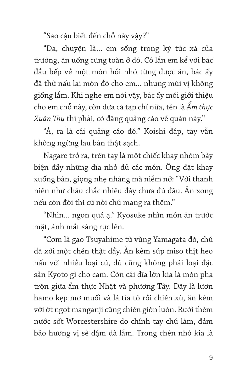 Thám Tử Ẩm Thực Kamogawa - Tập 2 - Tiệm Ăn Hoài Niệm - Ảnh 8