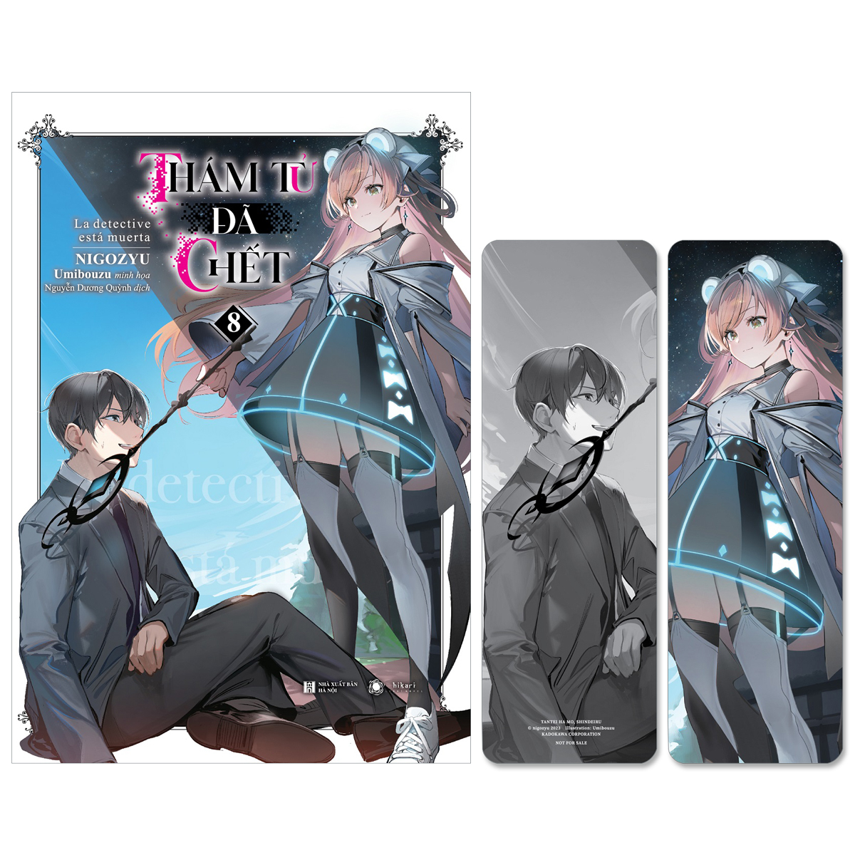 thám tử đã chết - tập 8 - tặng kèm bookmark - Ảnh 2