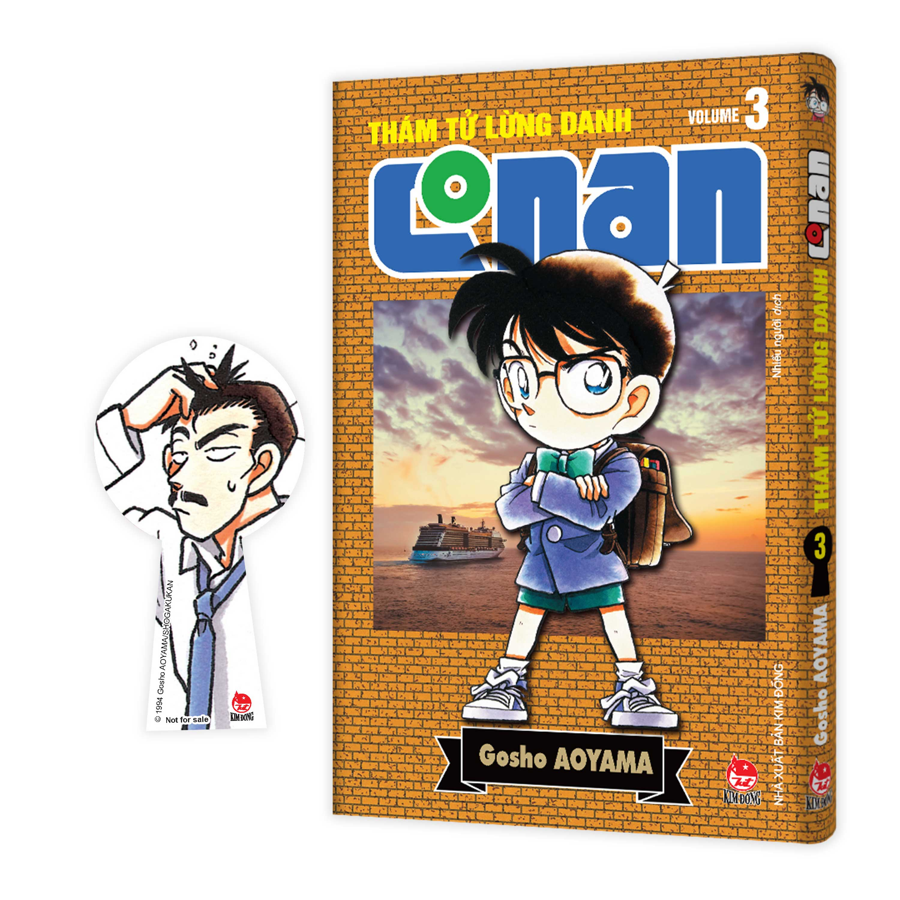 thám tử lừng danh conan - tập 3 - bản nâng cấp - tặng kèm bookmark - Ảnh 2