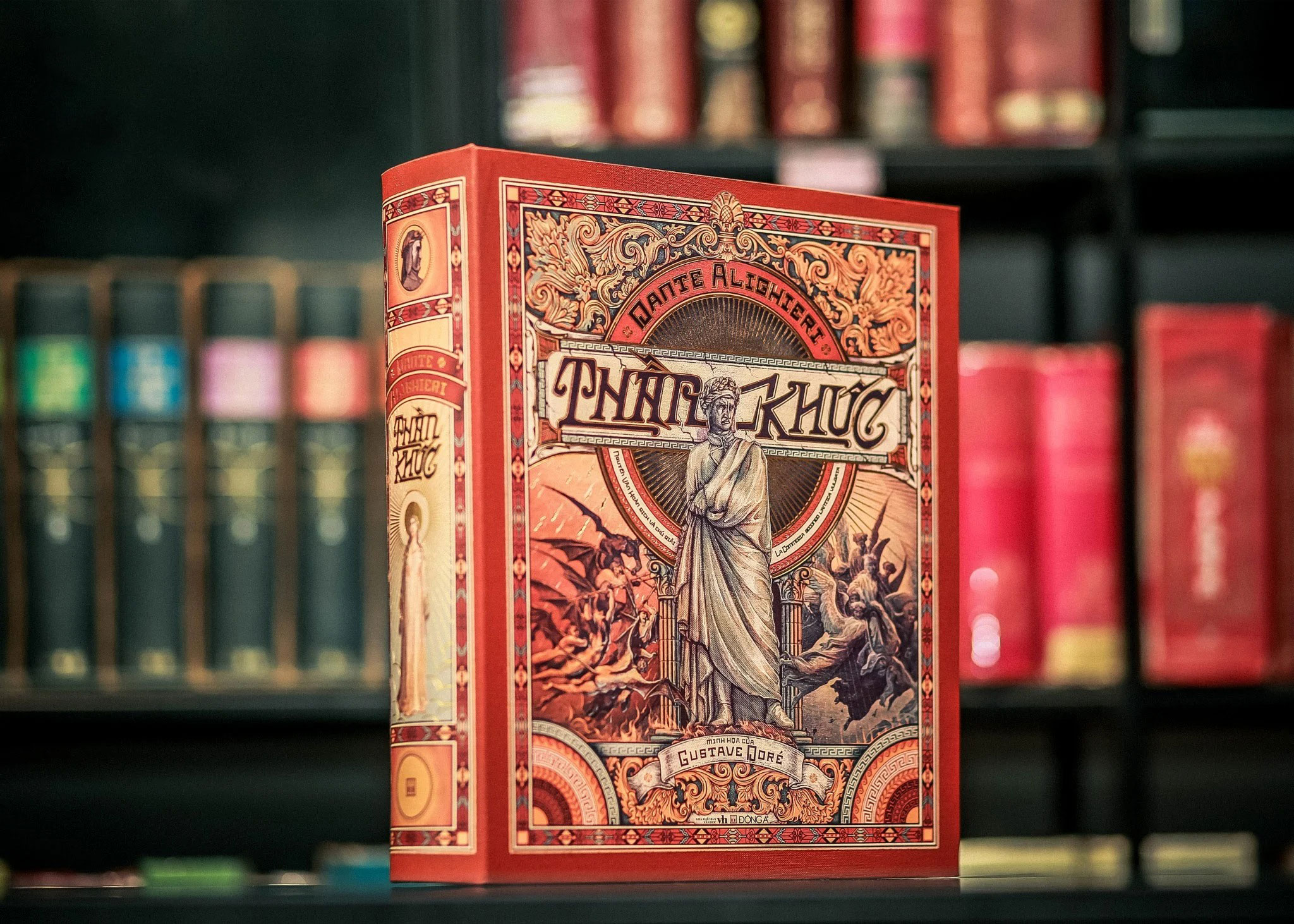 thần khúc - ấn bản giới hạn - bìa buckram - Ảnh 13