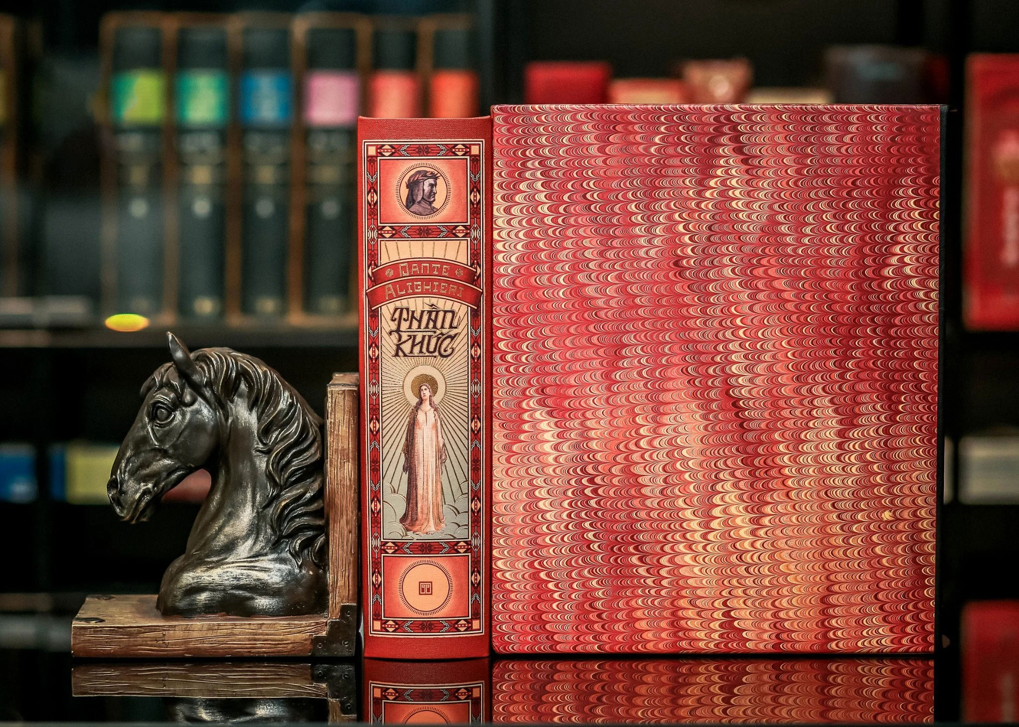 thần khúc - ấn bản giới hạn - bìa buckram - Ảnh 5