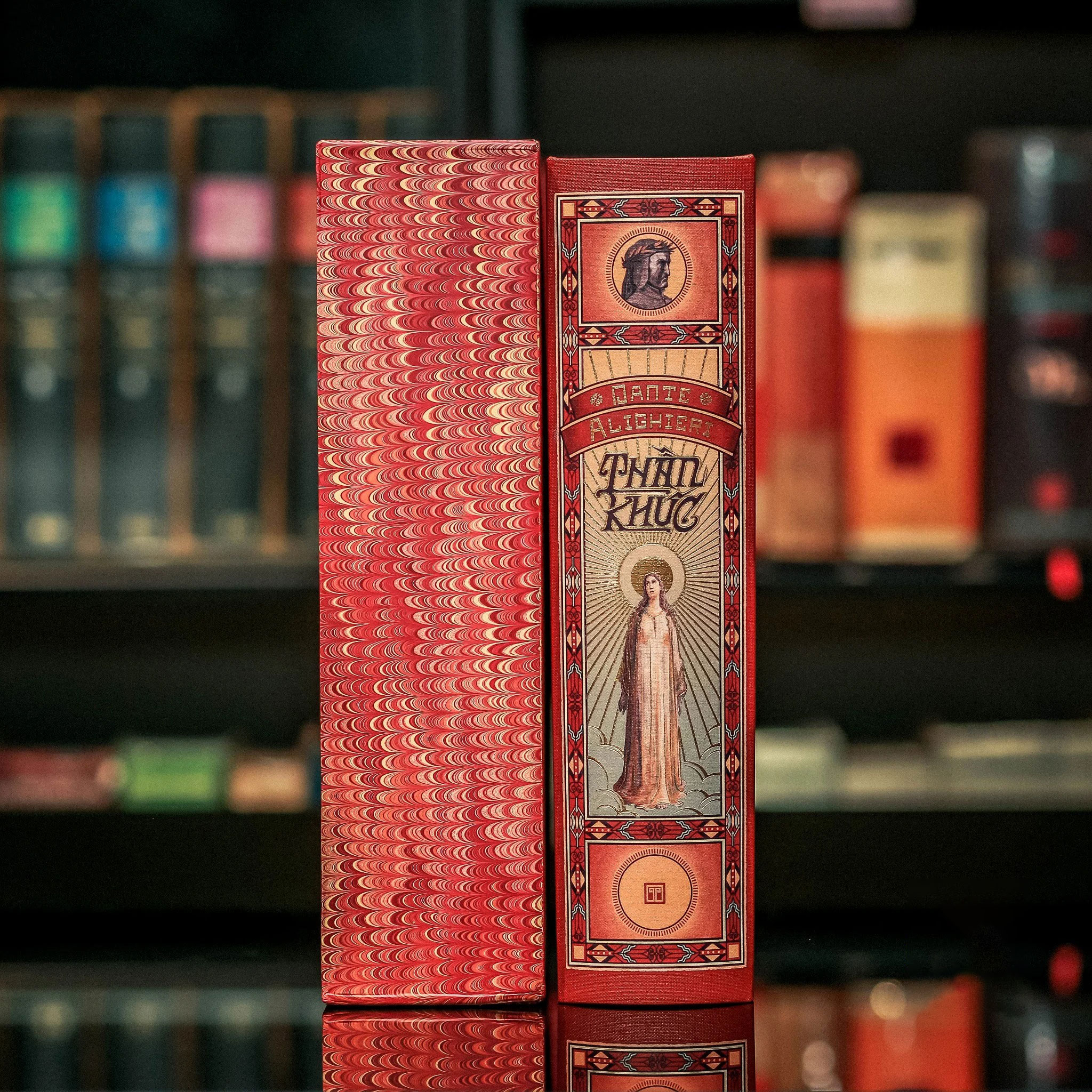 thần khúc - ấn bản giới hạn - bìa buckram - Ảnh 6