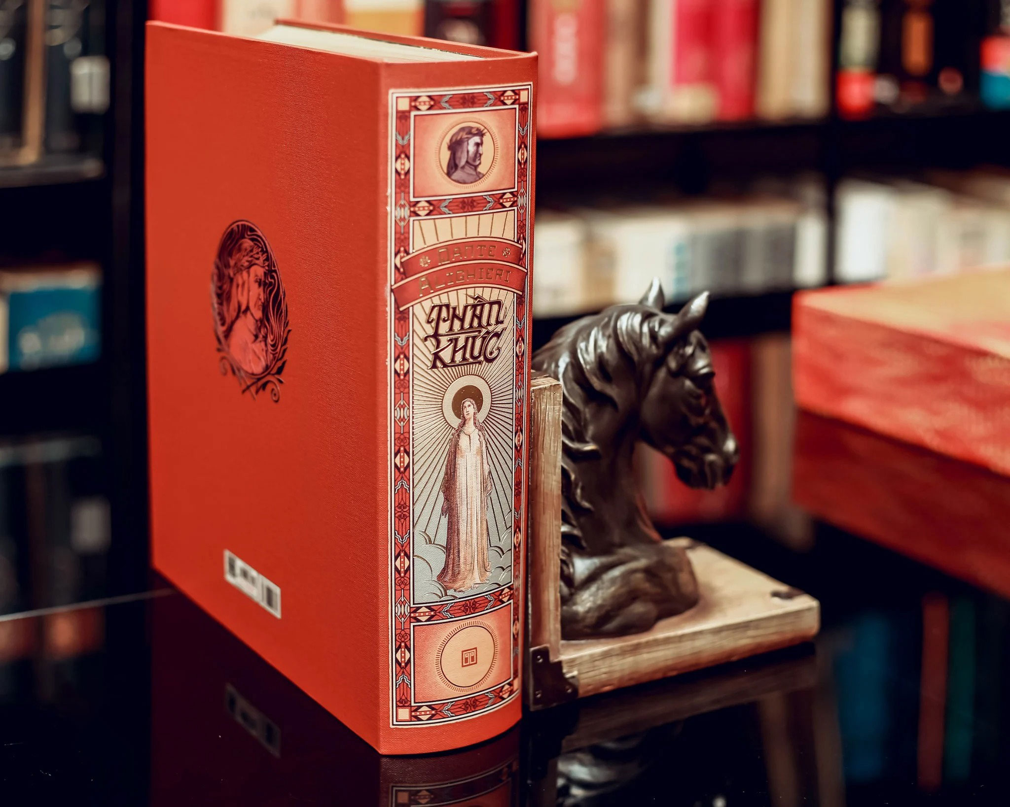 thần khúc - ấn bản giới hạn - bìa buckram - Ảnh 7