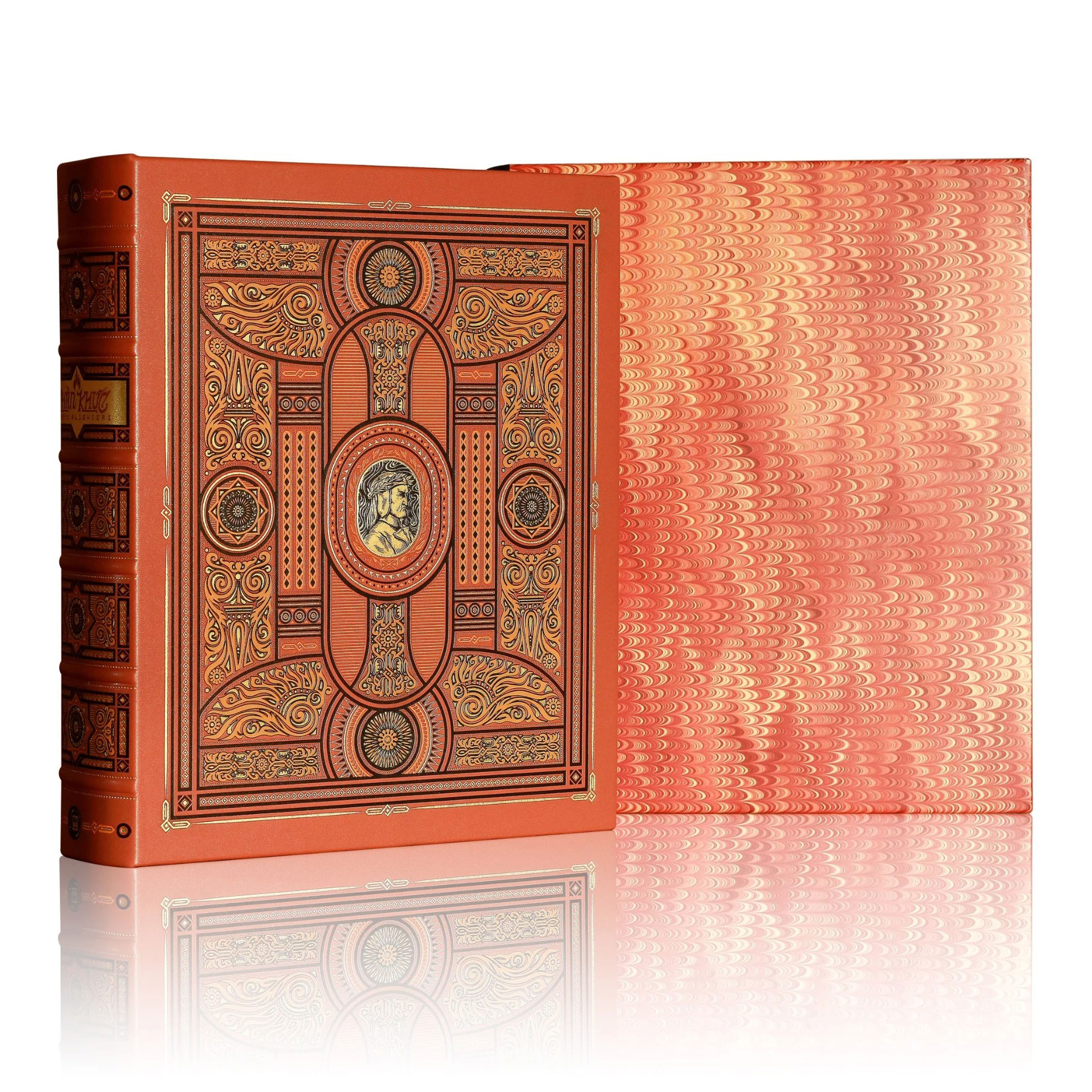 thần khúc - ấn bản giới hạn - bìa da microfiber - Ảnh 2