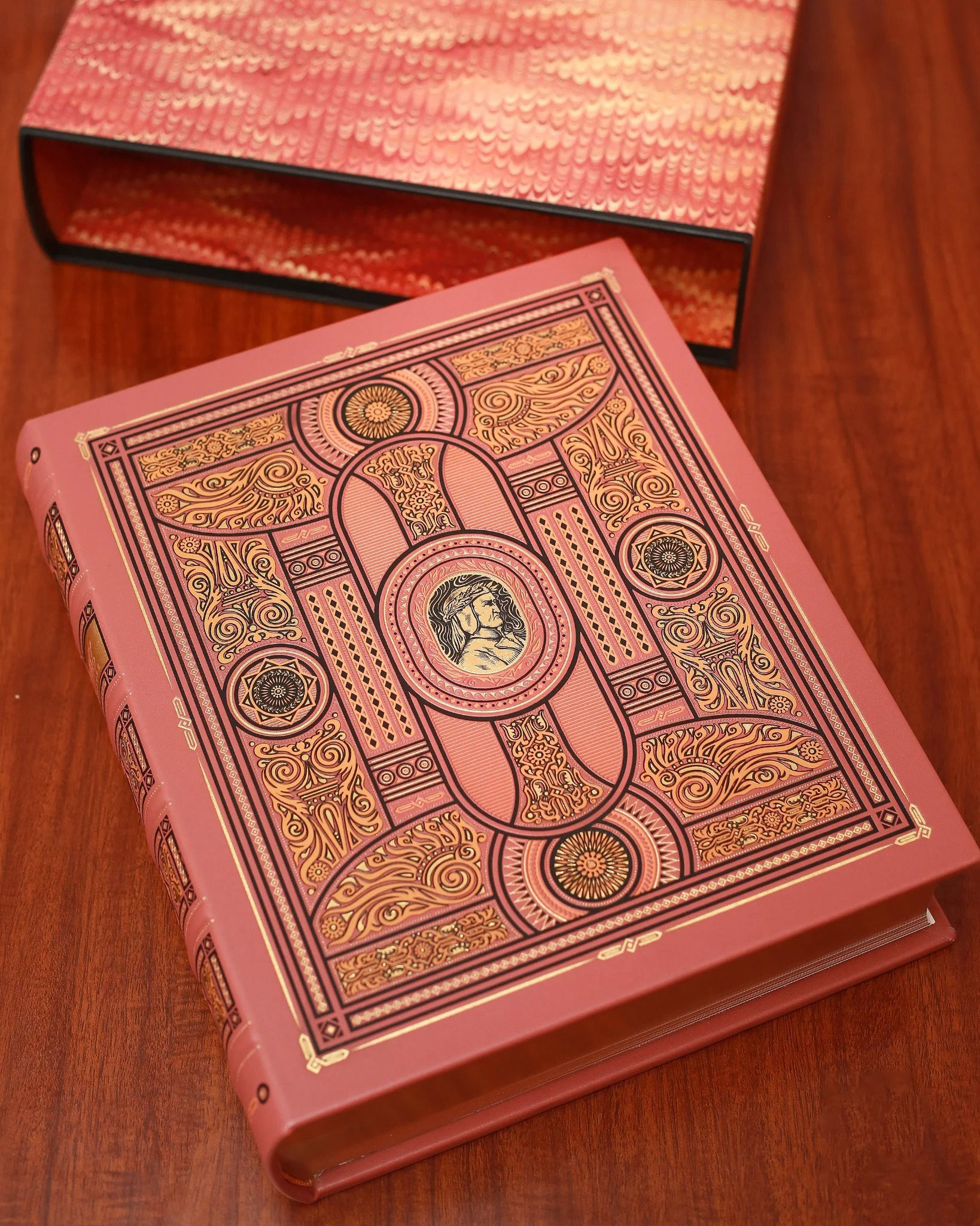 thần khúc - ấn bản giới hạn - bìa da microfiber - Ảnh 4