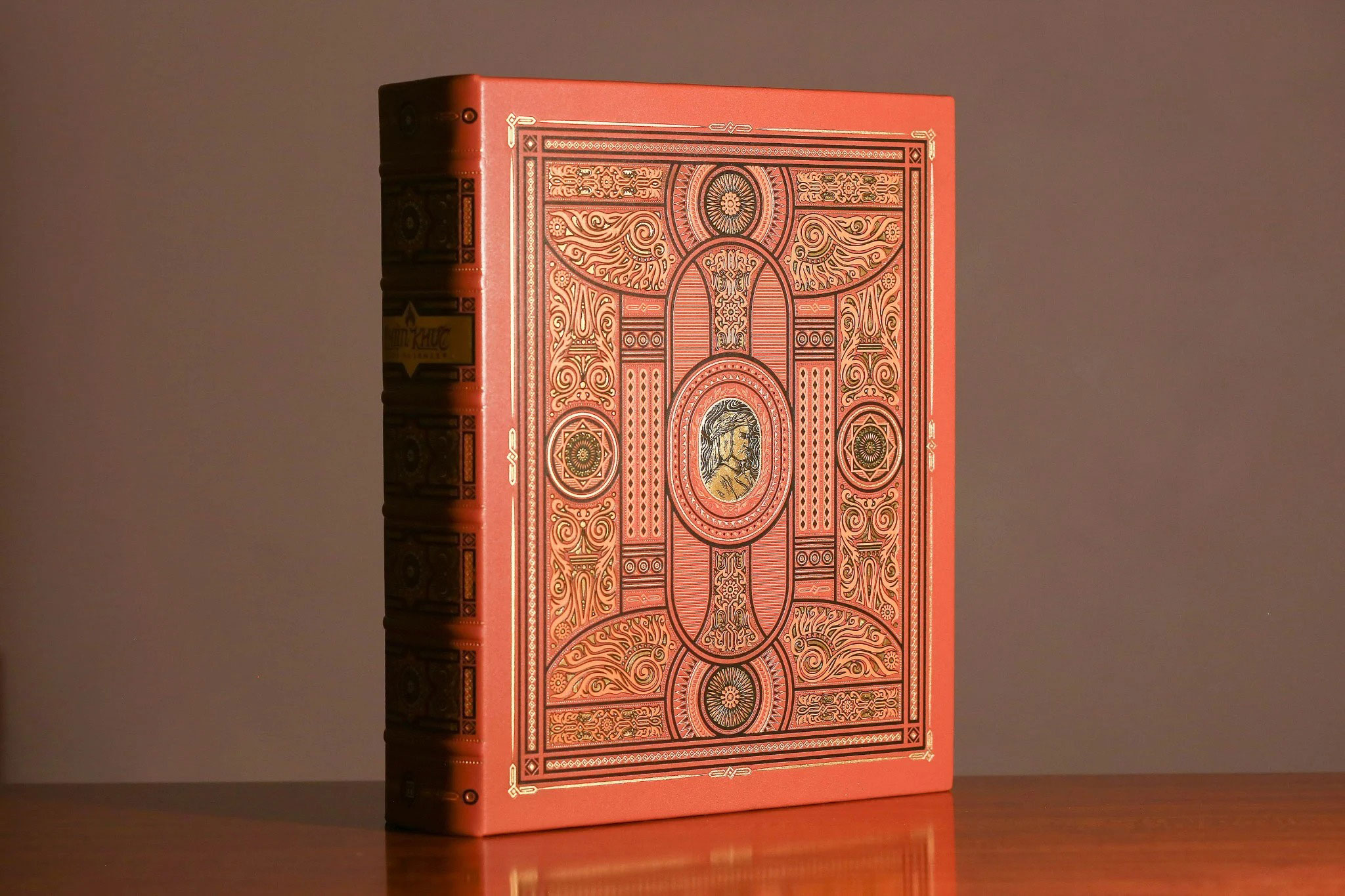 thần khúc - ấn bản giới hạn - bìa da microfiber - Ảnh 5