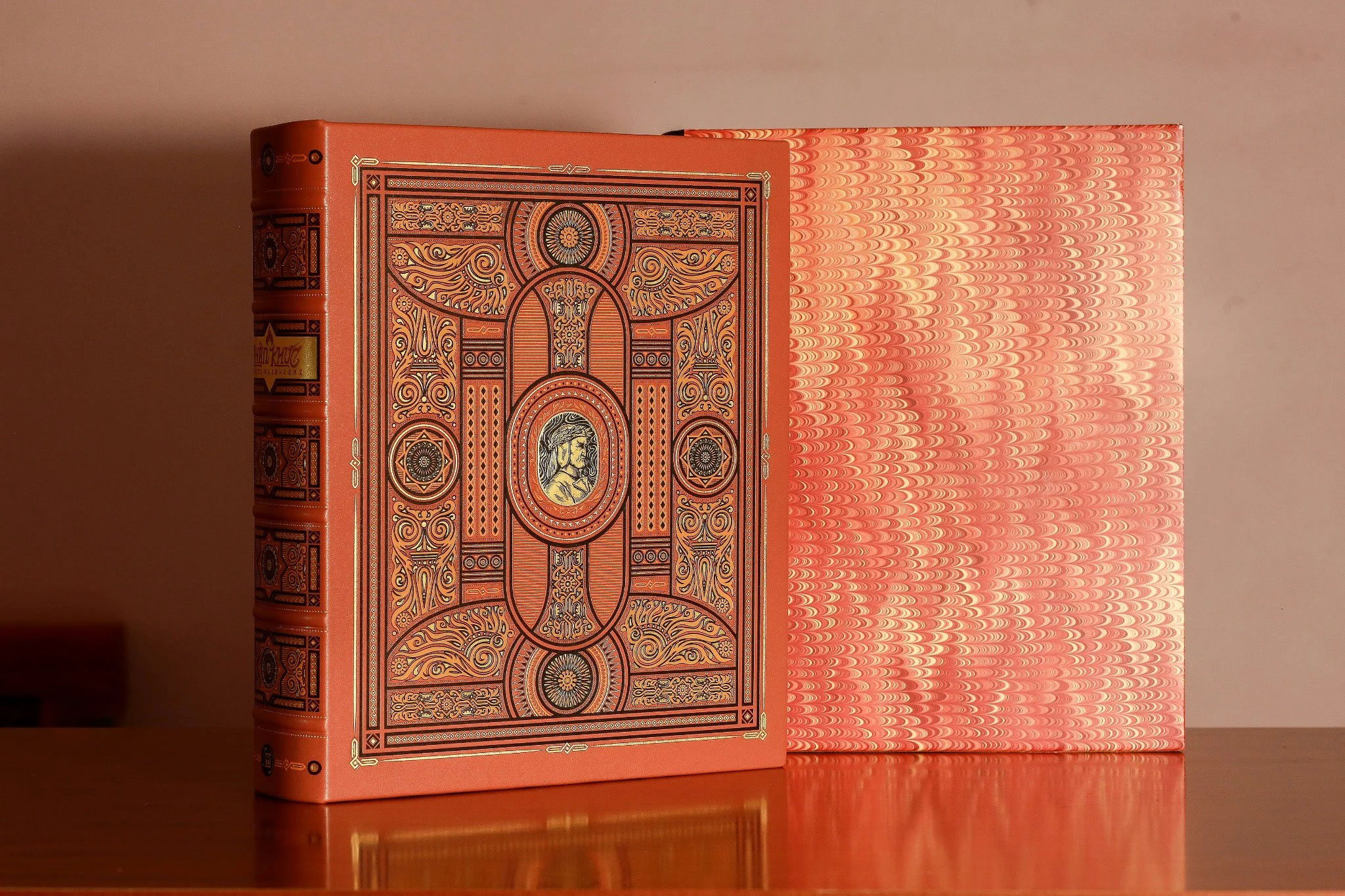 thần khúc - ấn bản giới hạn - bìa da microfiber - Ảnh 6