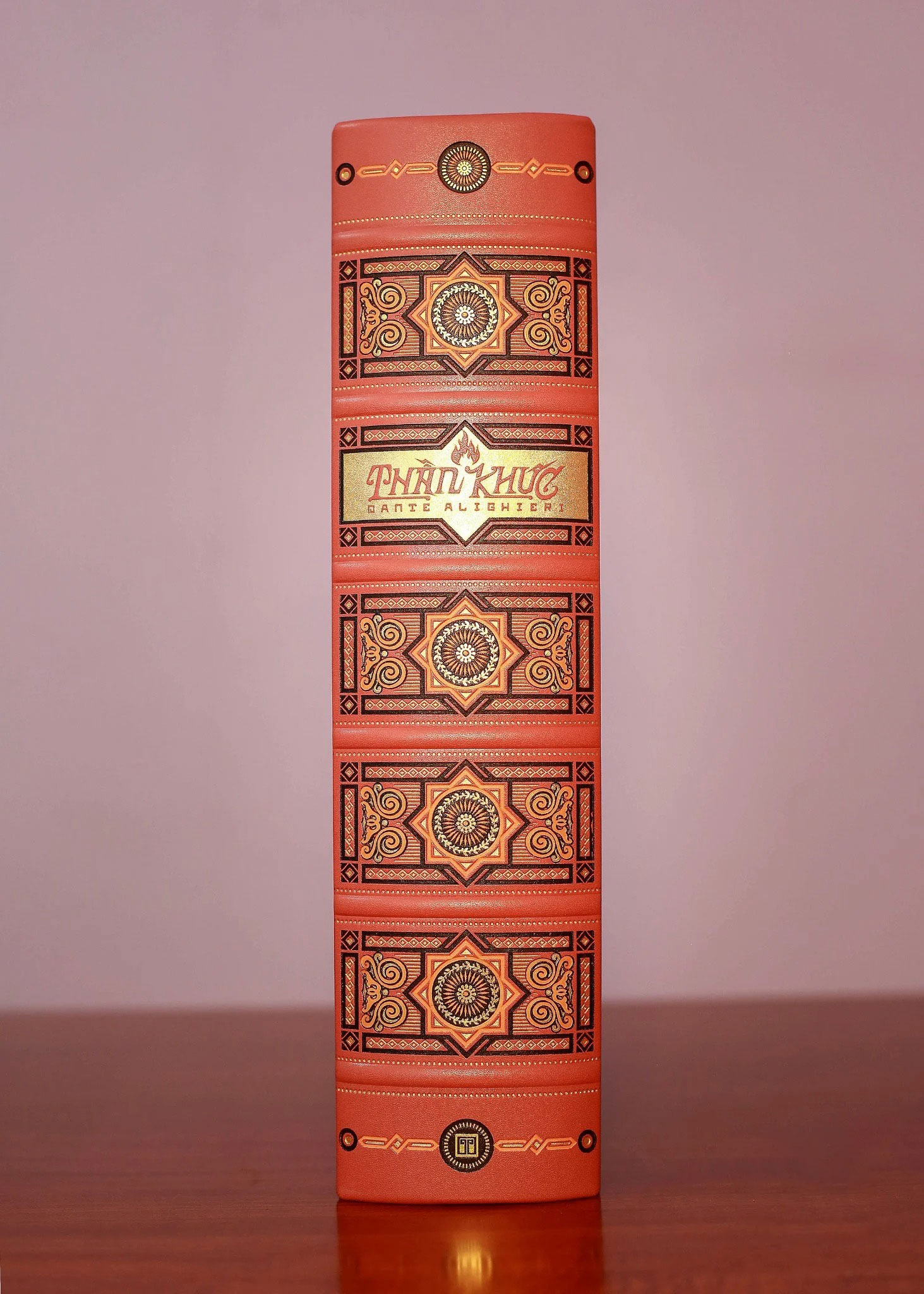 thần khúc - ấn bản giới hạn - bìa da microfiber - Ảnh 9