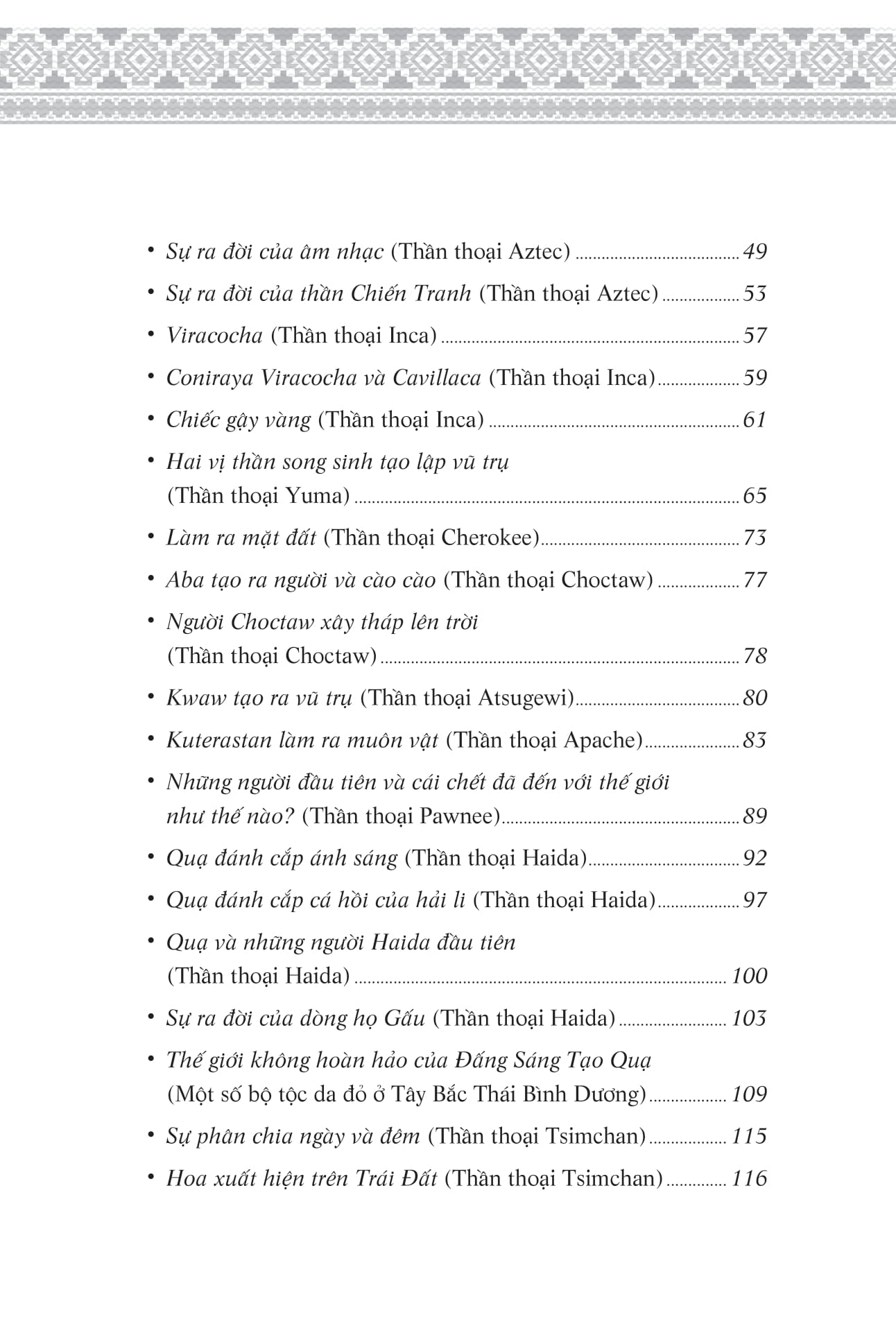 thần thoại người da đỏ - Ảnh 3