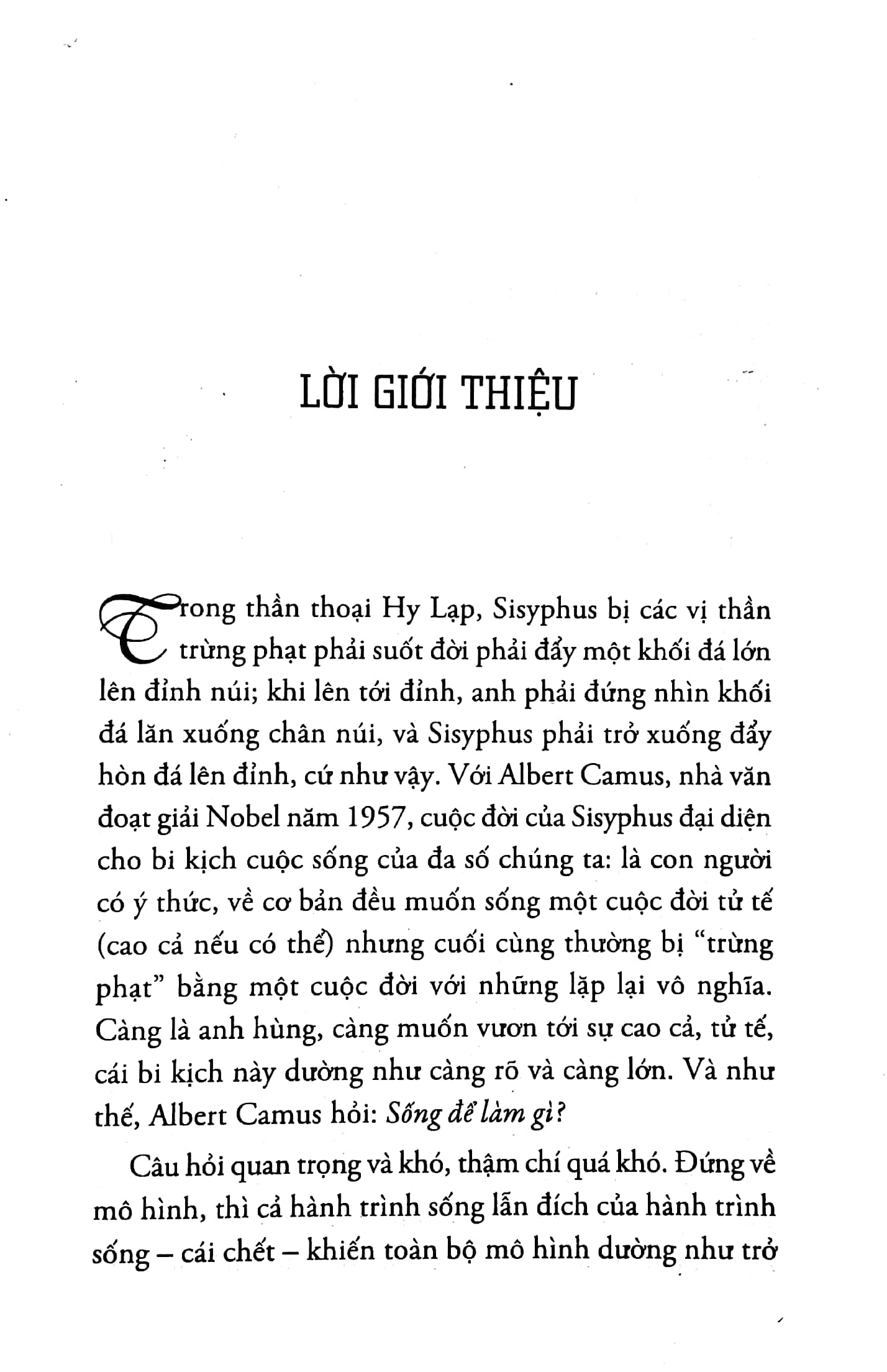 thần thoại sisyphus (tái bản 2022) - Ảnh 4