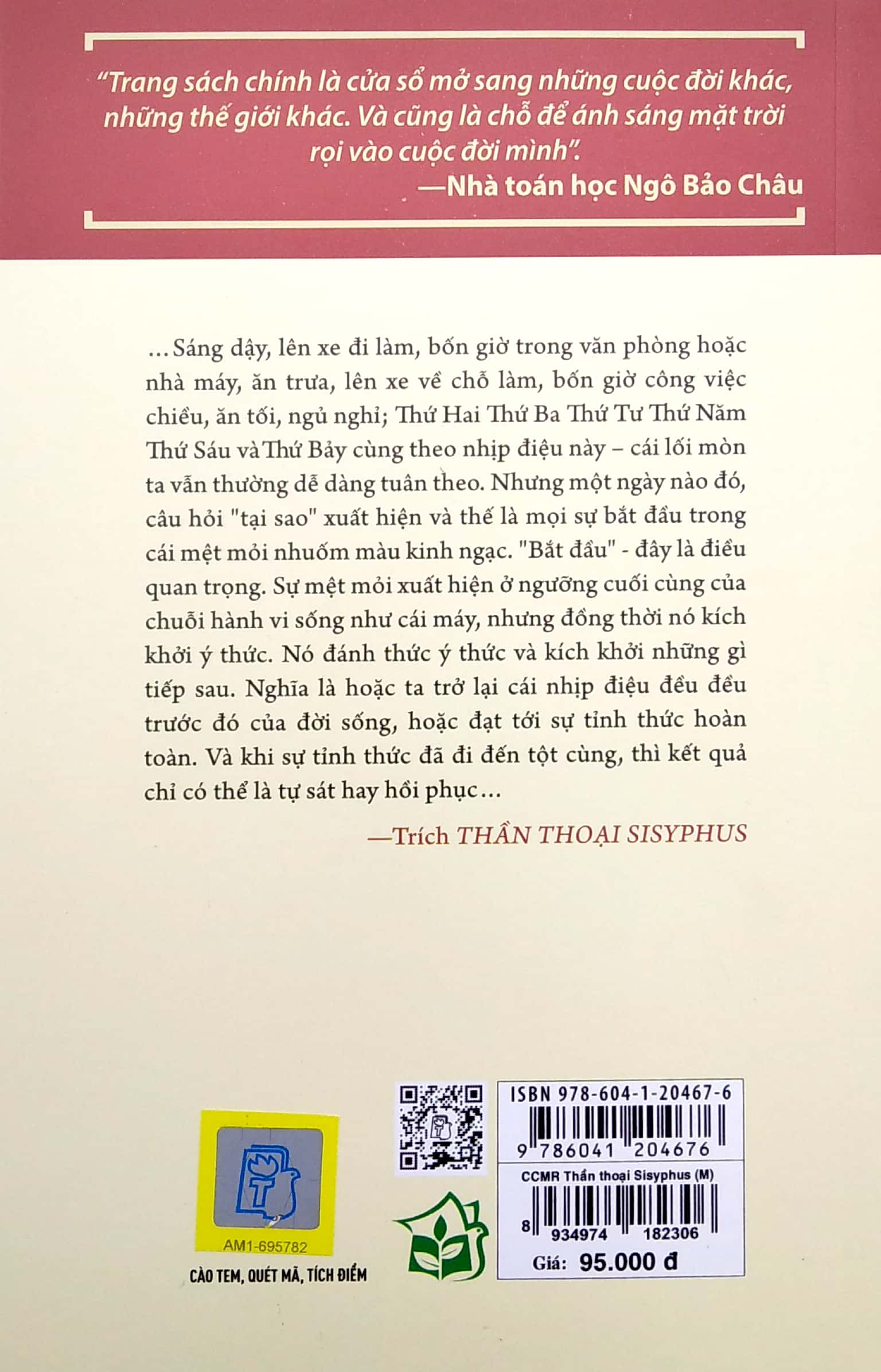 thần thoại sisyphus (tái bản 2022) - Ảnh 6