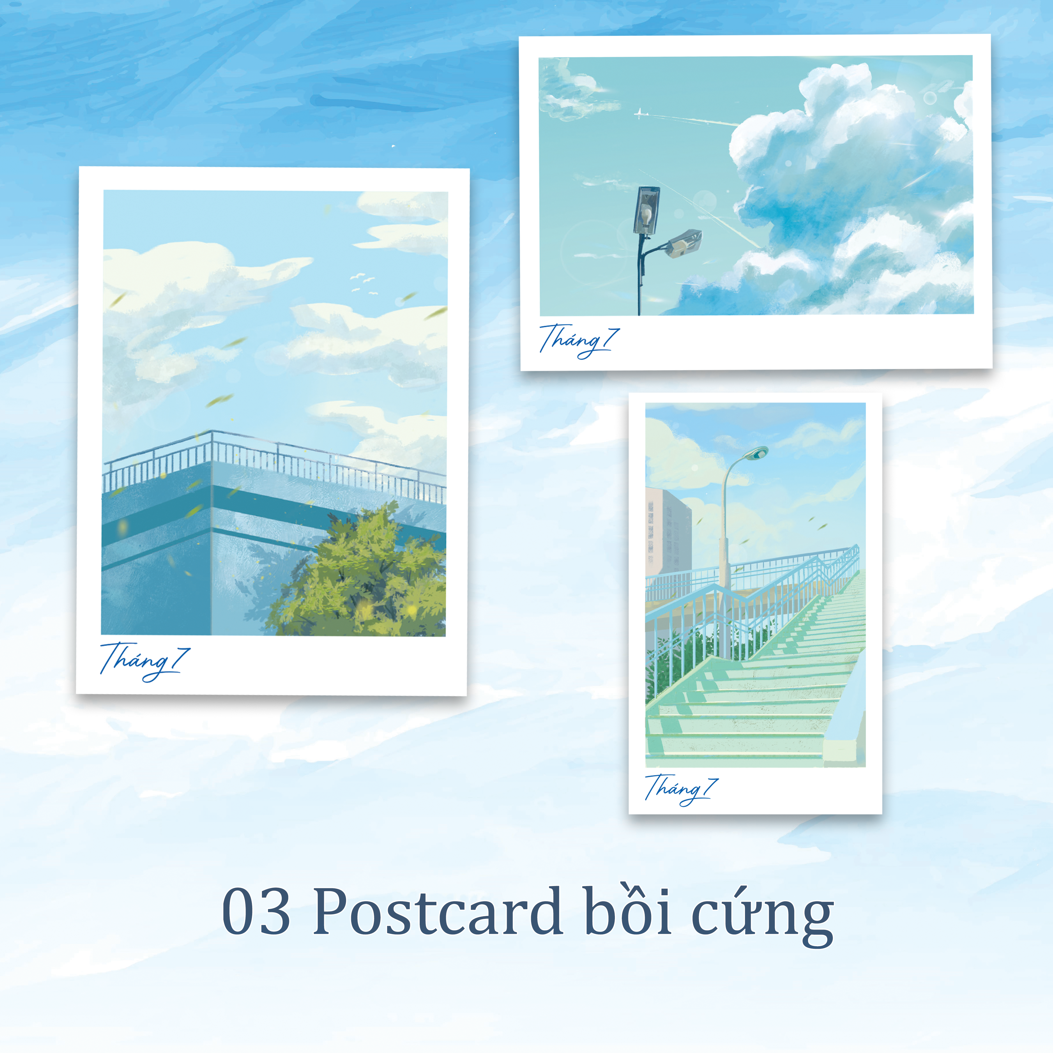 tháng 7 - tặng kèm 1 bookmark + 3 postcard - Ảnh 4