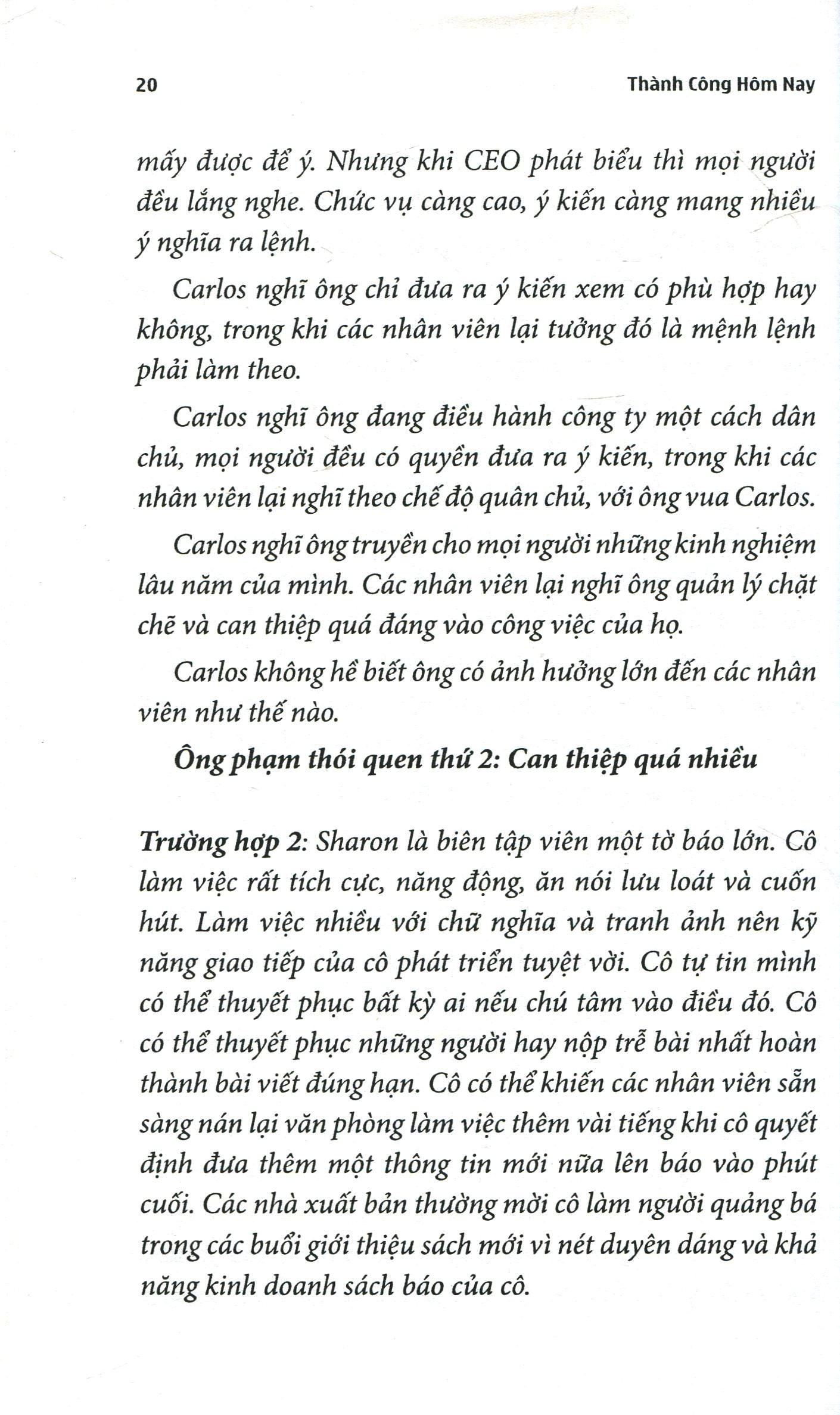 thành công hôm nay chưa chắc thành đạt ngày mai (tái bản 2020) - Ảnh 8
