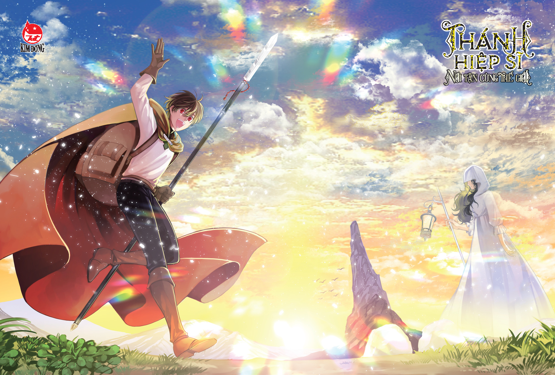 thánh hiệp sĩ nơi tận cùng thế giới - tập 3 - tặng kèm postcard - Ảnh 3