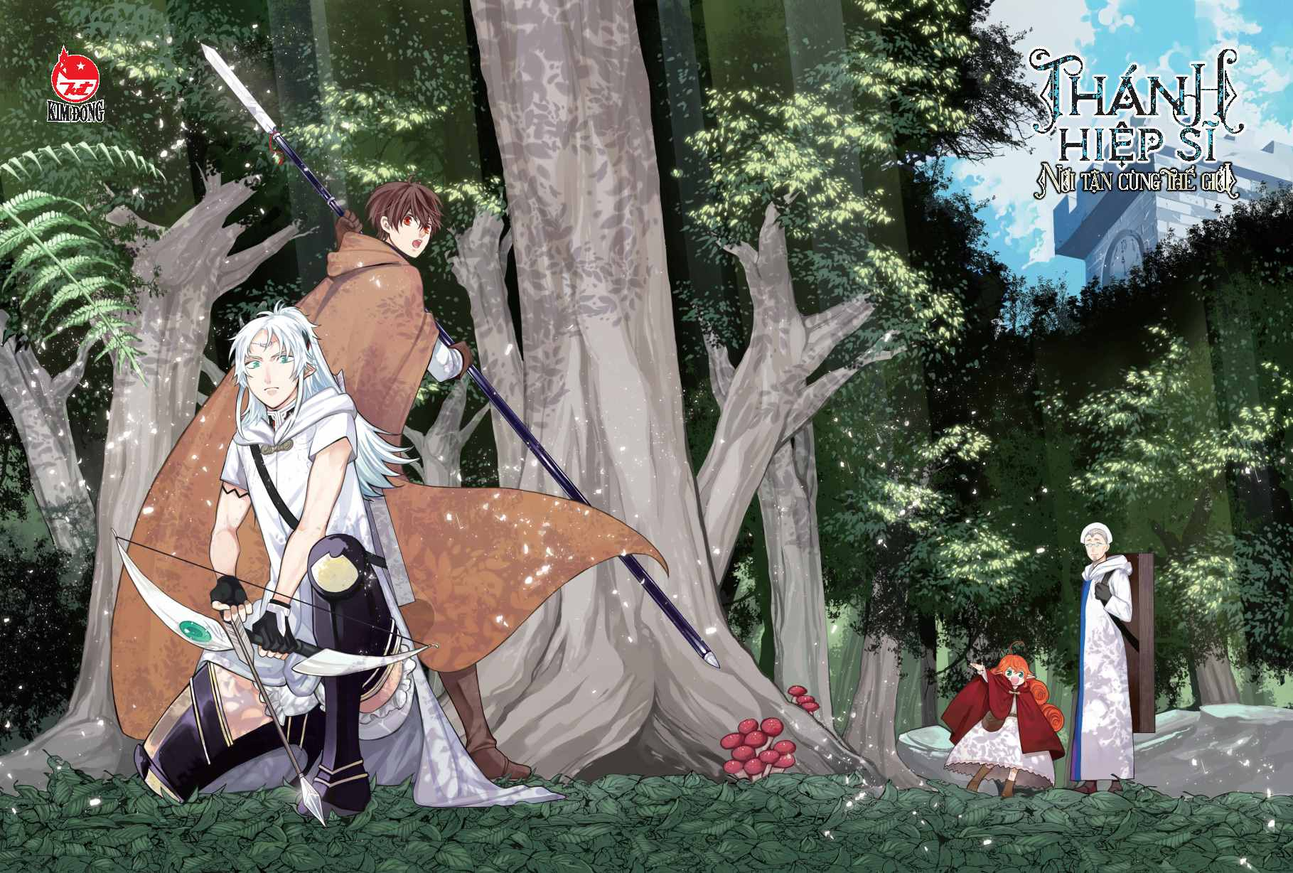 thánh hiệp sĩ nơi tận cùng thế giới - tập 4 - tặng kèm postcard - Ảnh 3
