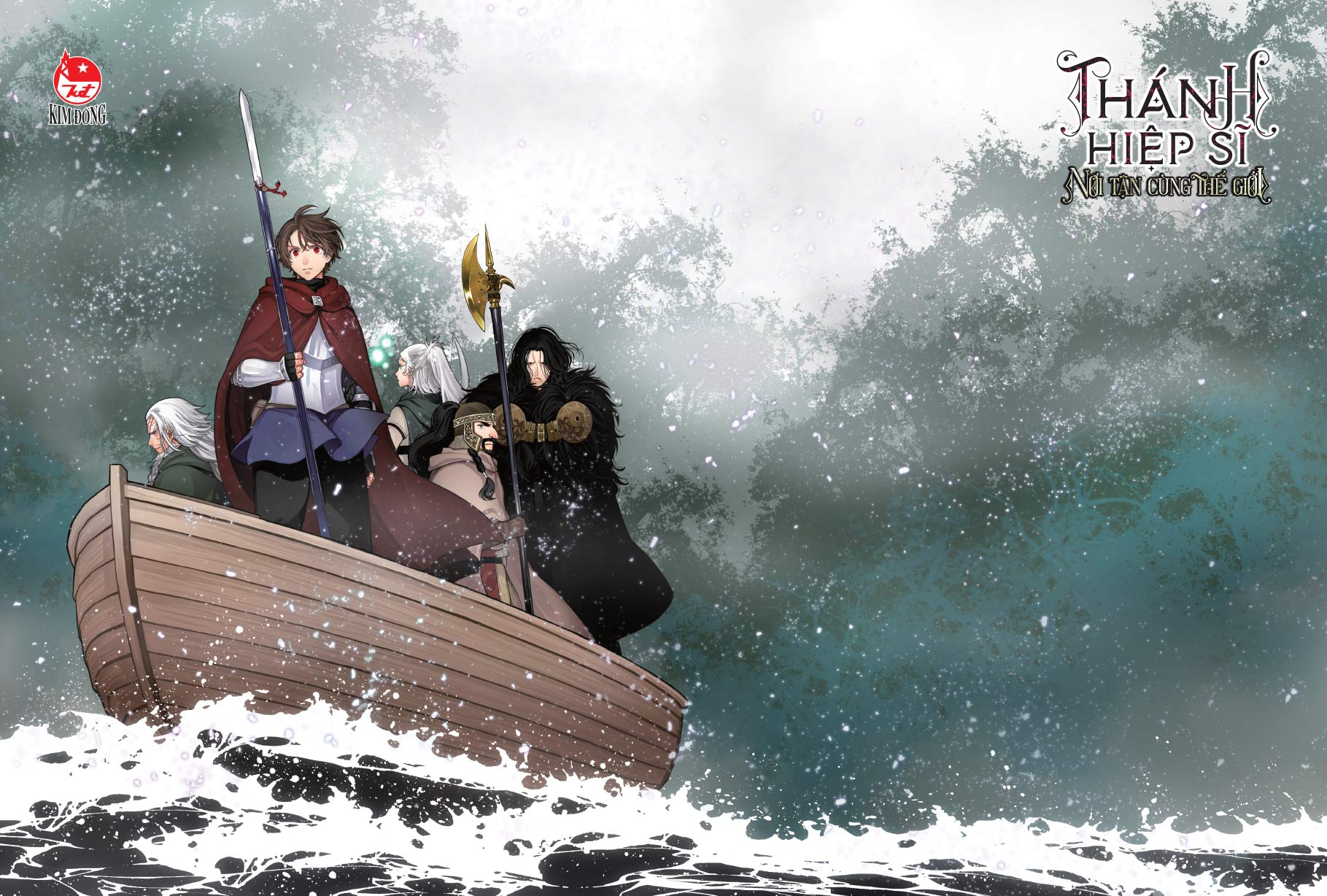 thánh hiệp sĩ nơi tận cùng thế giới - tập 9 - tặng kèm postcard - Ảnh 4
