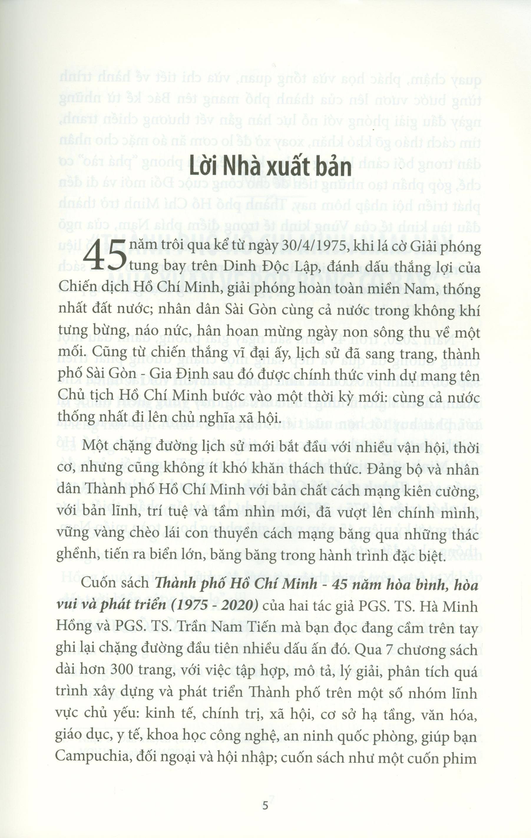 thành phố hồ chí minh 45 năm hòa bình, hòa vui và phát triển (1975 - 2020) - Ảnh 3